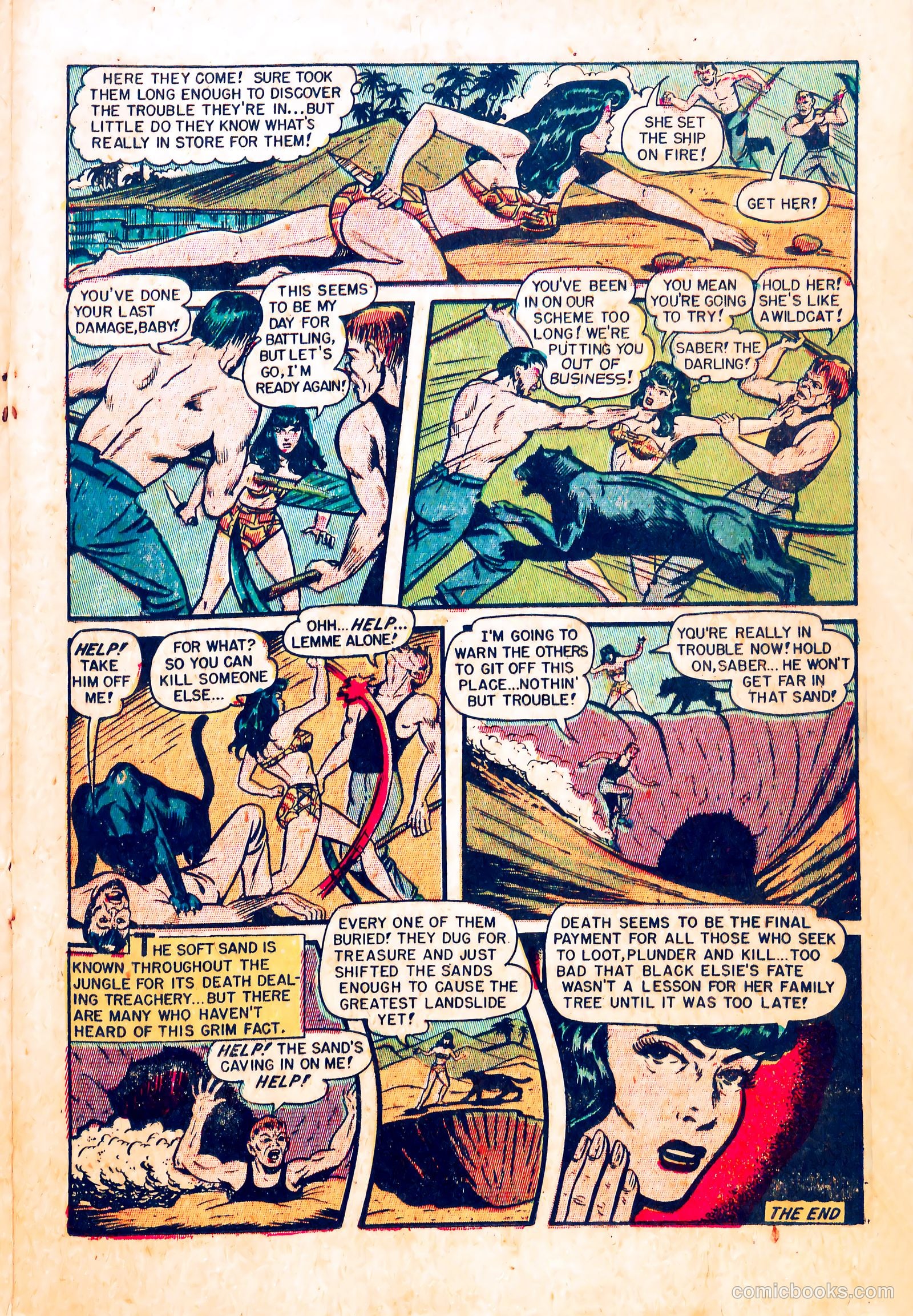 Terrifying Tales #14 (1953) — page 22 of 37
