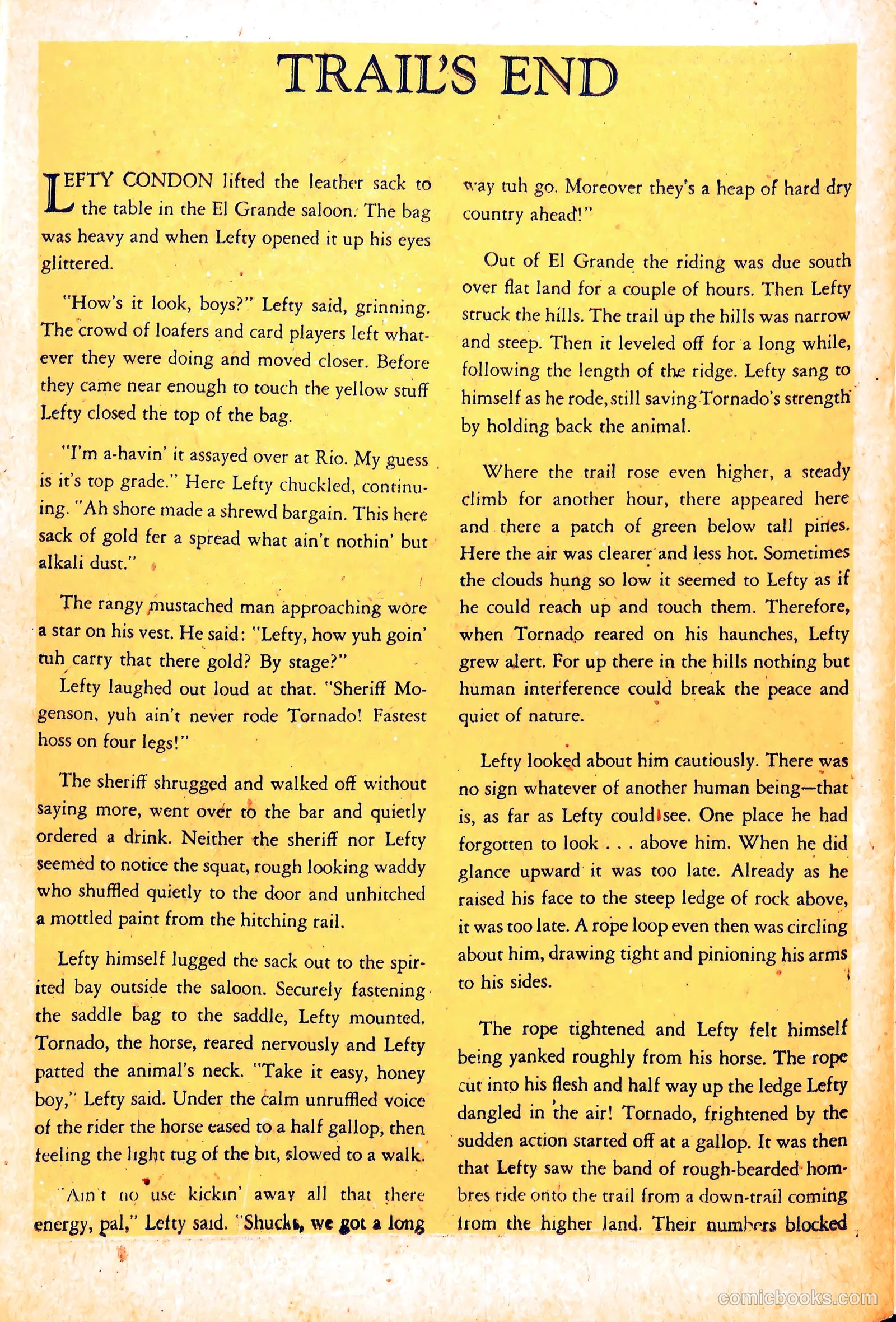 Terrifying Tales #14 (1953) — page 23 of 37