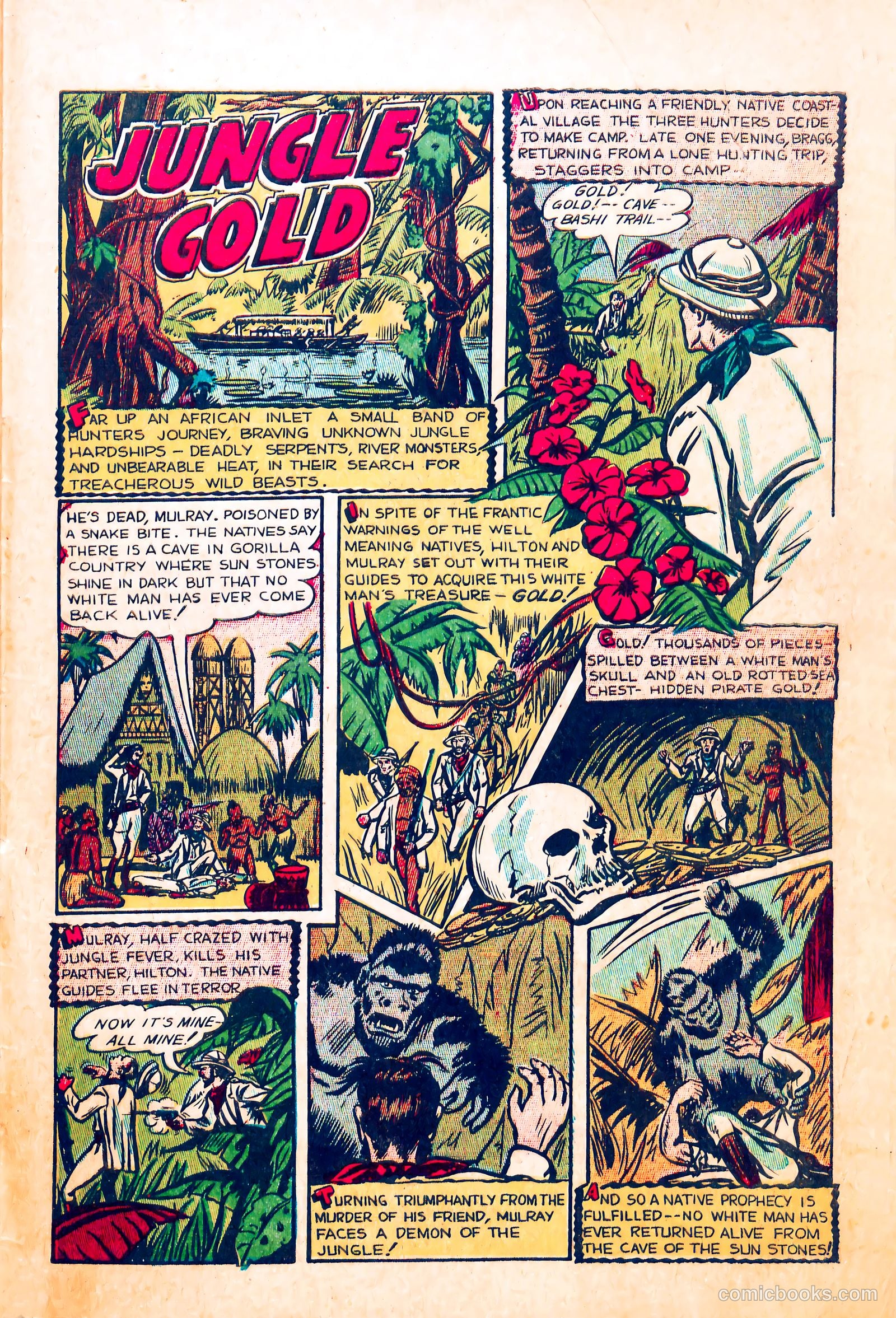 Terrifying Tales #14 (1953) — page 34 of 37