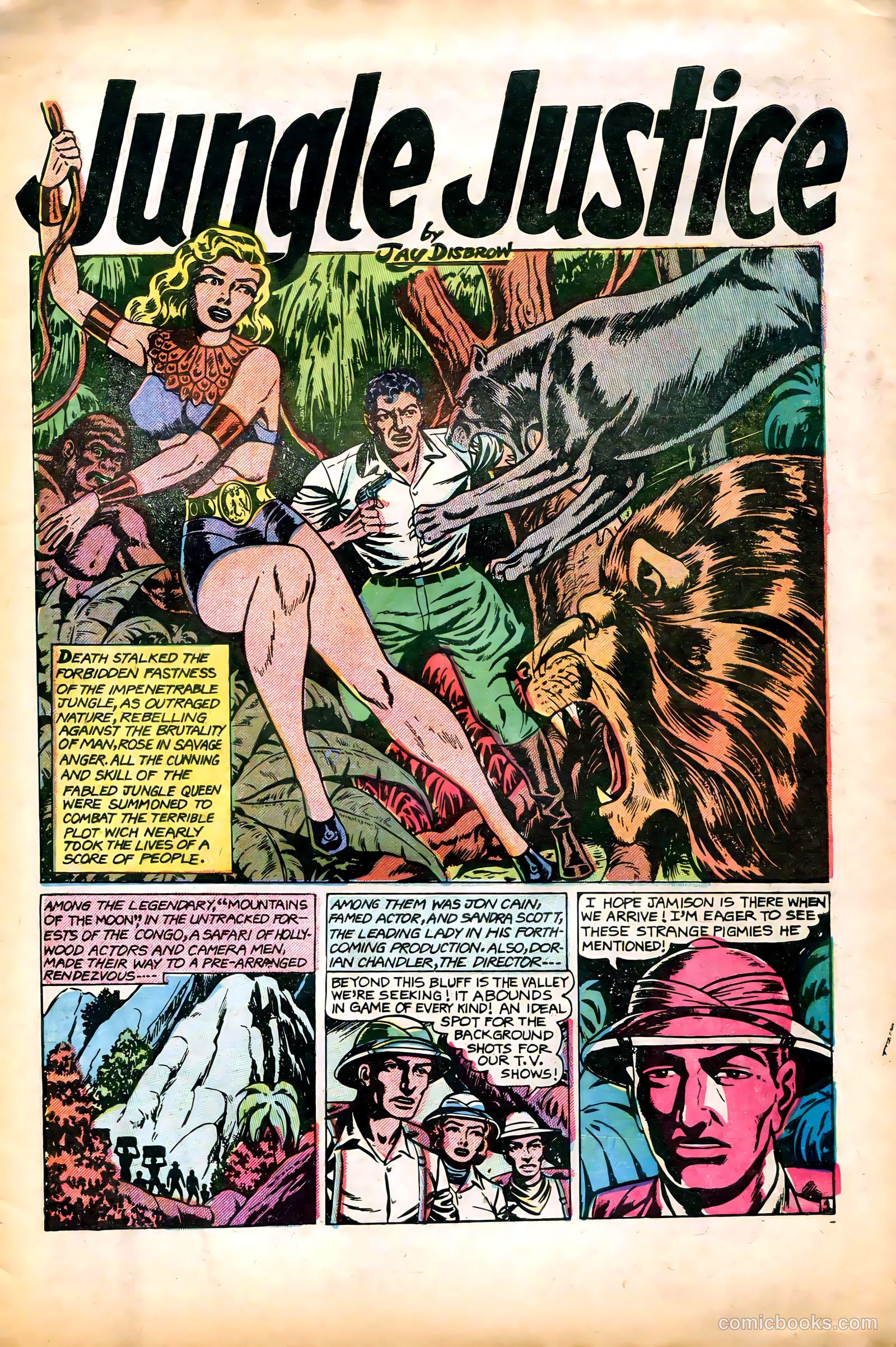 Terrors of the Jungle #10 (1954) — page 3 of 36