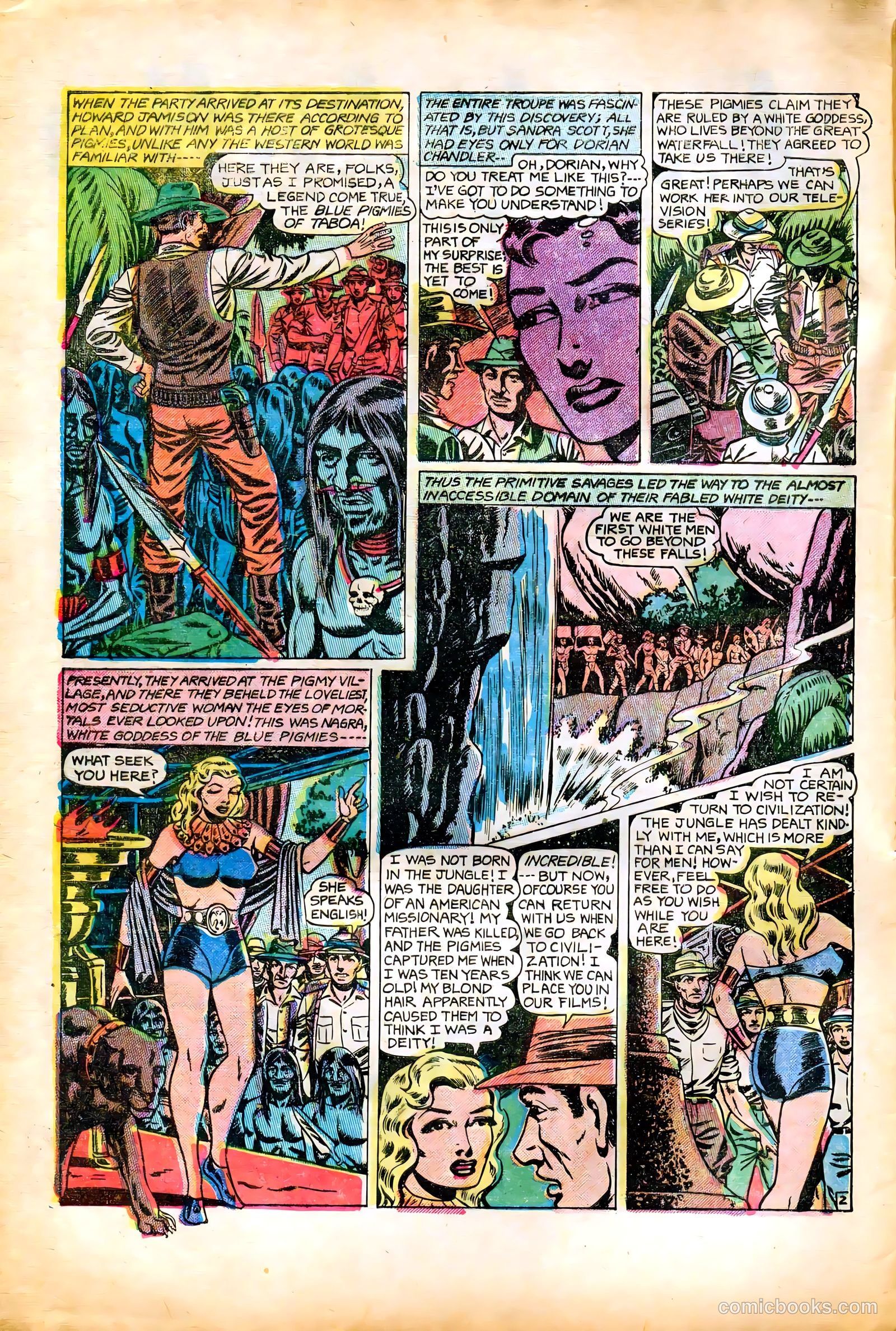 Terrors of the Jungle #10 (1954) — page 4 of 36