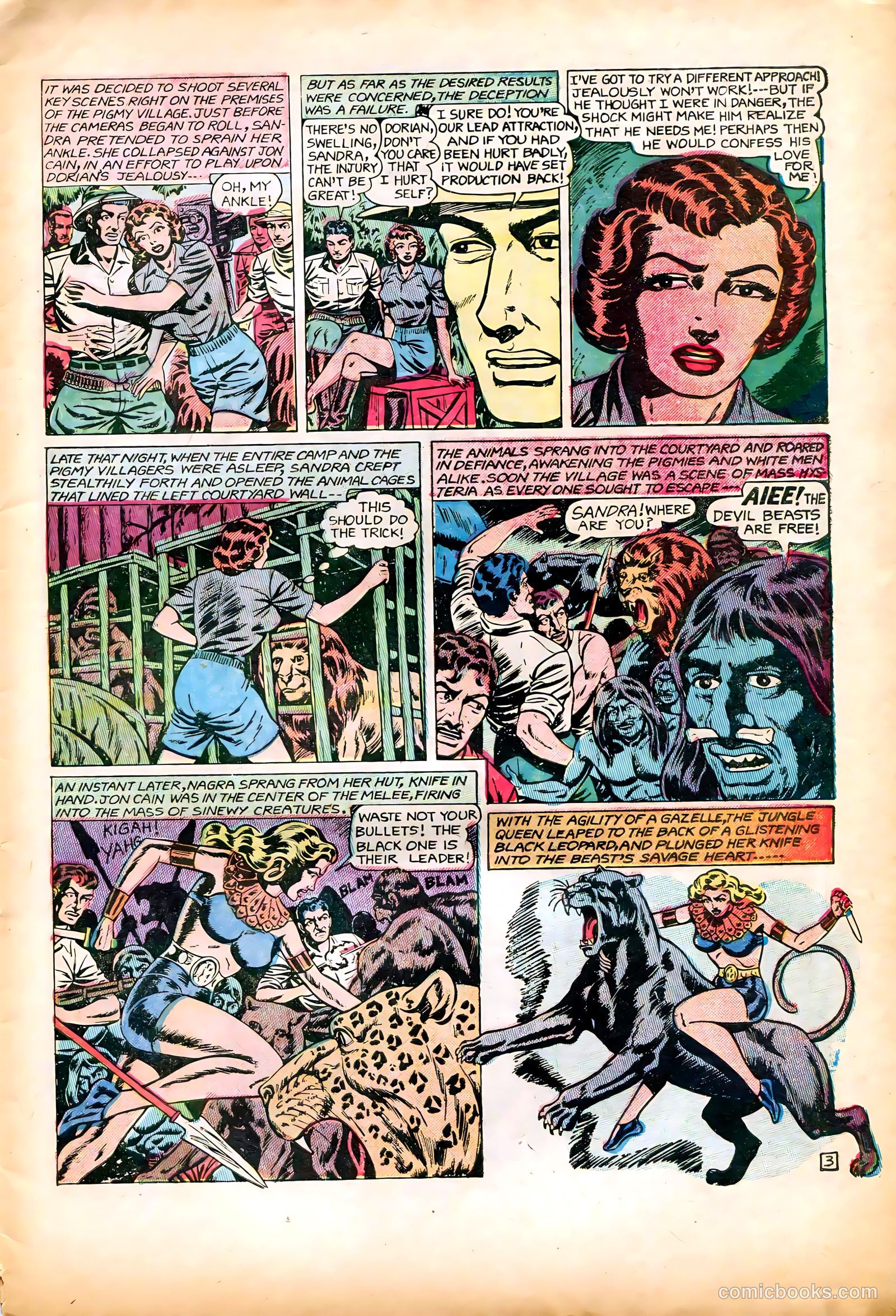 Terrors of the Jungle #10 (1954) — page 5 of 36