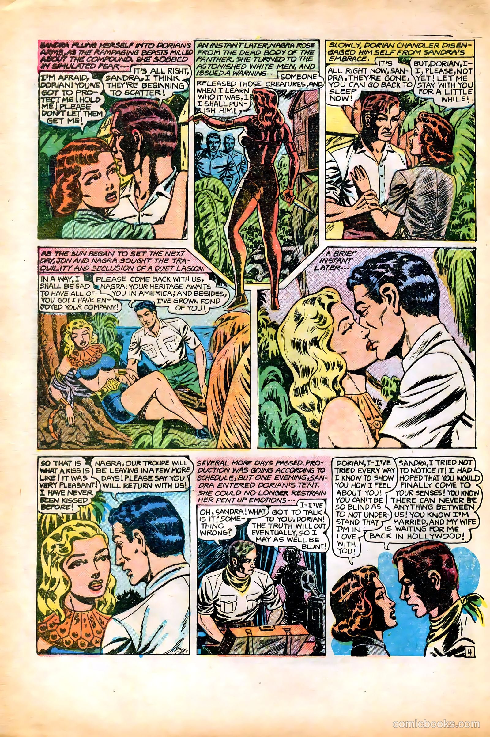 Terrors of the Jungle #10 (1954) — page 6 of 36