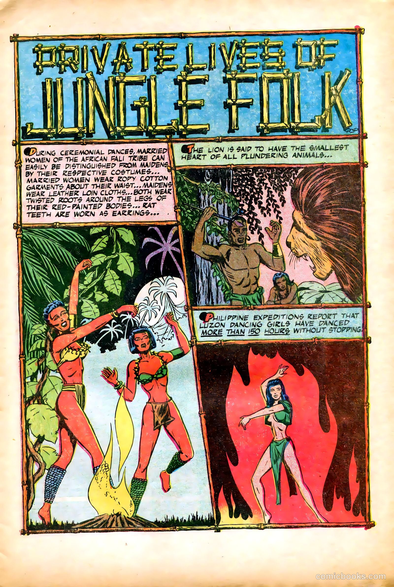 Terrors of the Jungle #10 (1954) — page 9 of 36