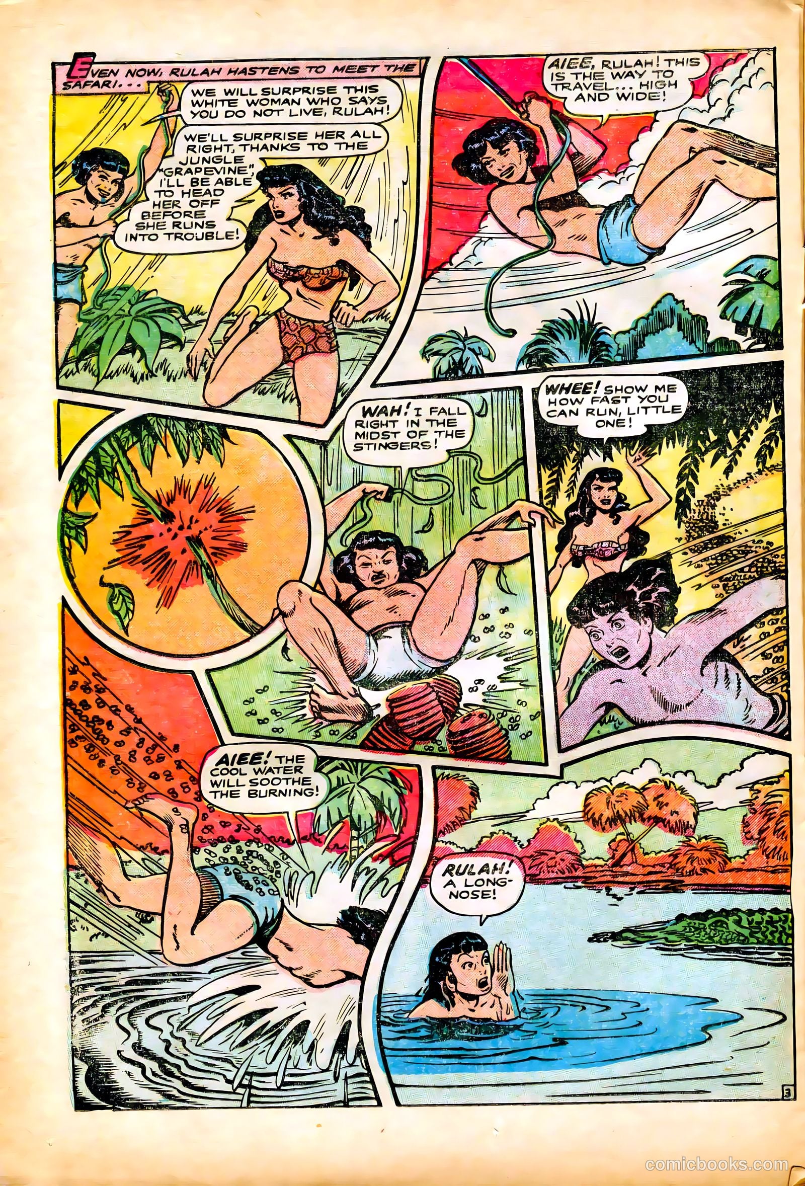 Terrors of the Jungle #10 (1954) — page 14 of 36