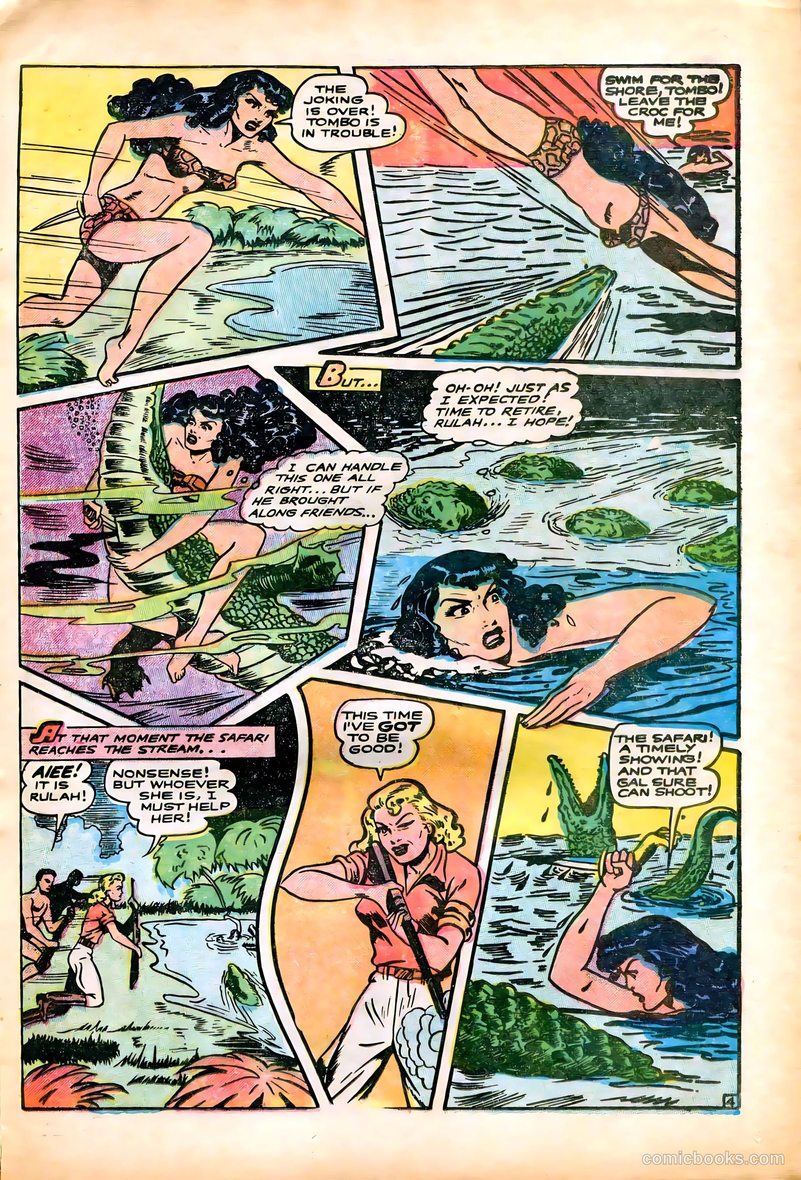 Terrors of the Jungle #10 (1954) — page 15 of 36