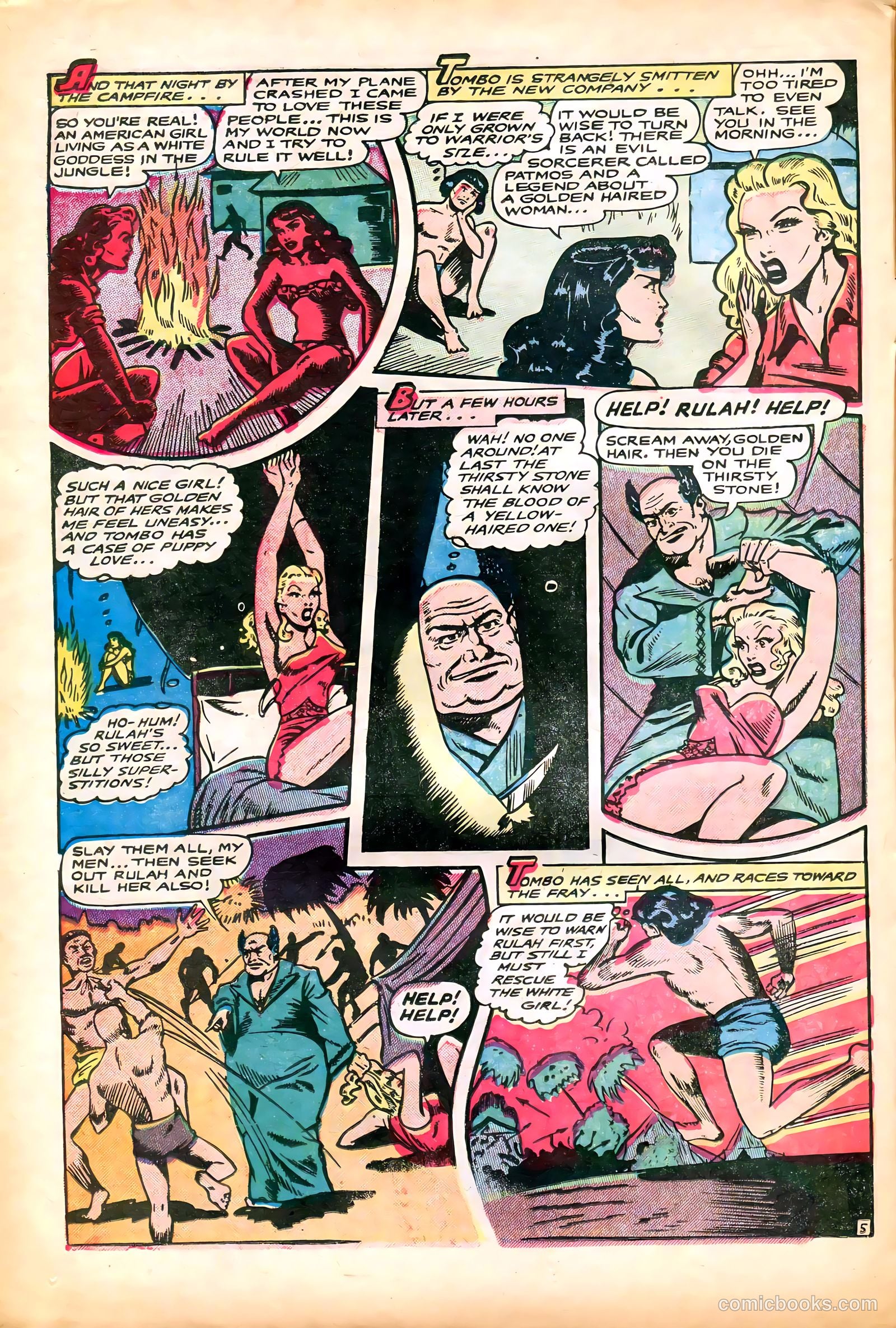 Terrors of the Jungle #10 (1954) — page 16 of 36