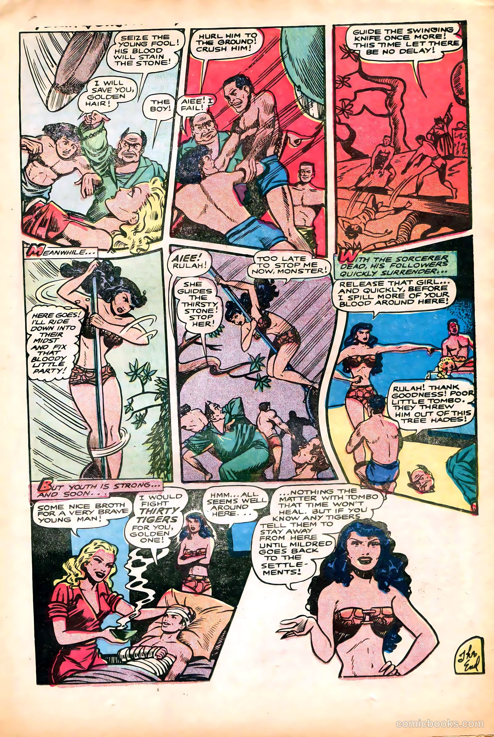 Terrors of the Jungle #10 (1954) — page 19 of 36