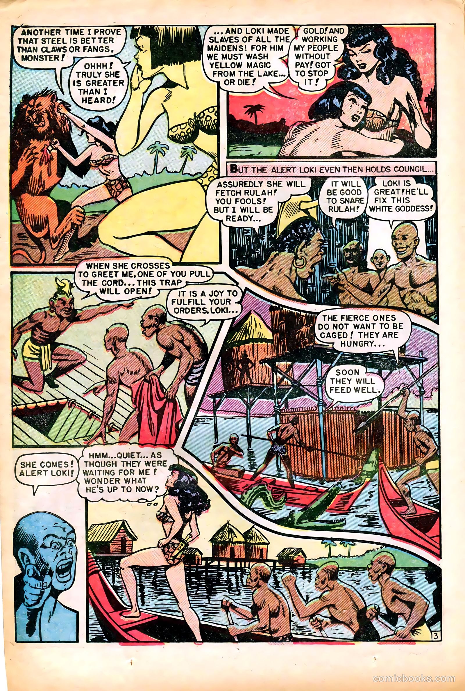 Terrors of the Jungle #10 (1954) — page 24 of 36