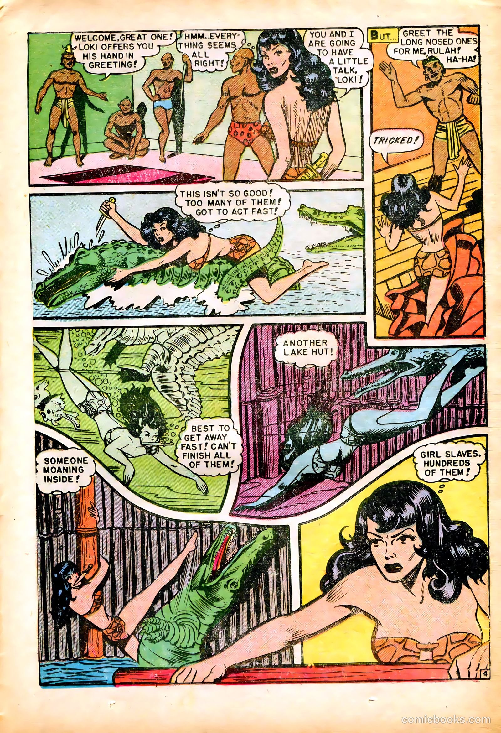 Terrors of the Jungle #10 (1954) — page 25 of 36