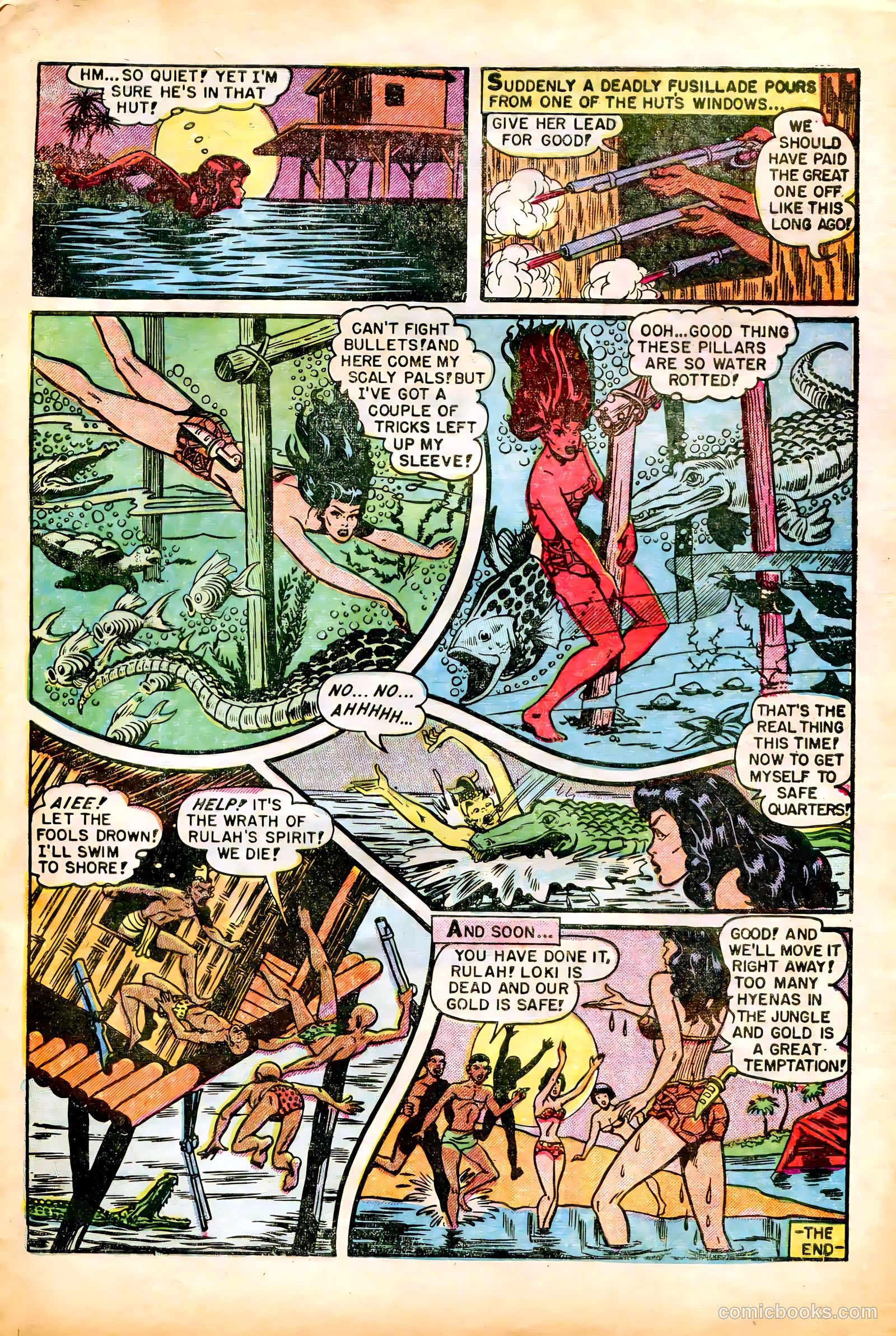 Terrors of the Jungle #10 (1954) — page 33 of 36