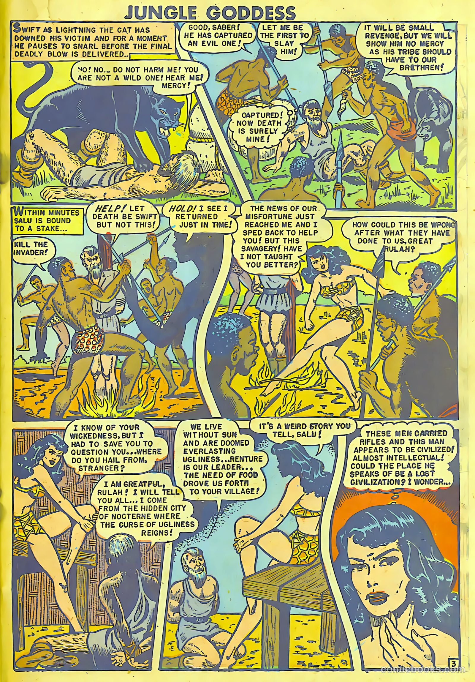 Terrors of the Jungle #17 (1952) — page 23 of 34