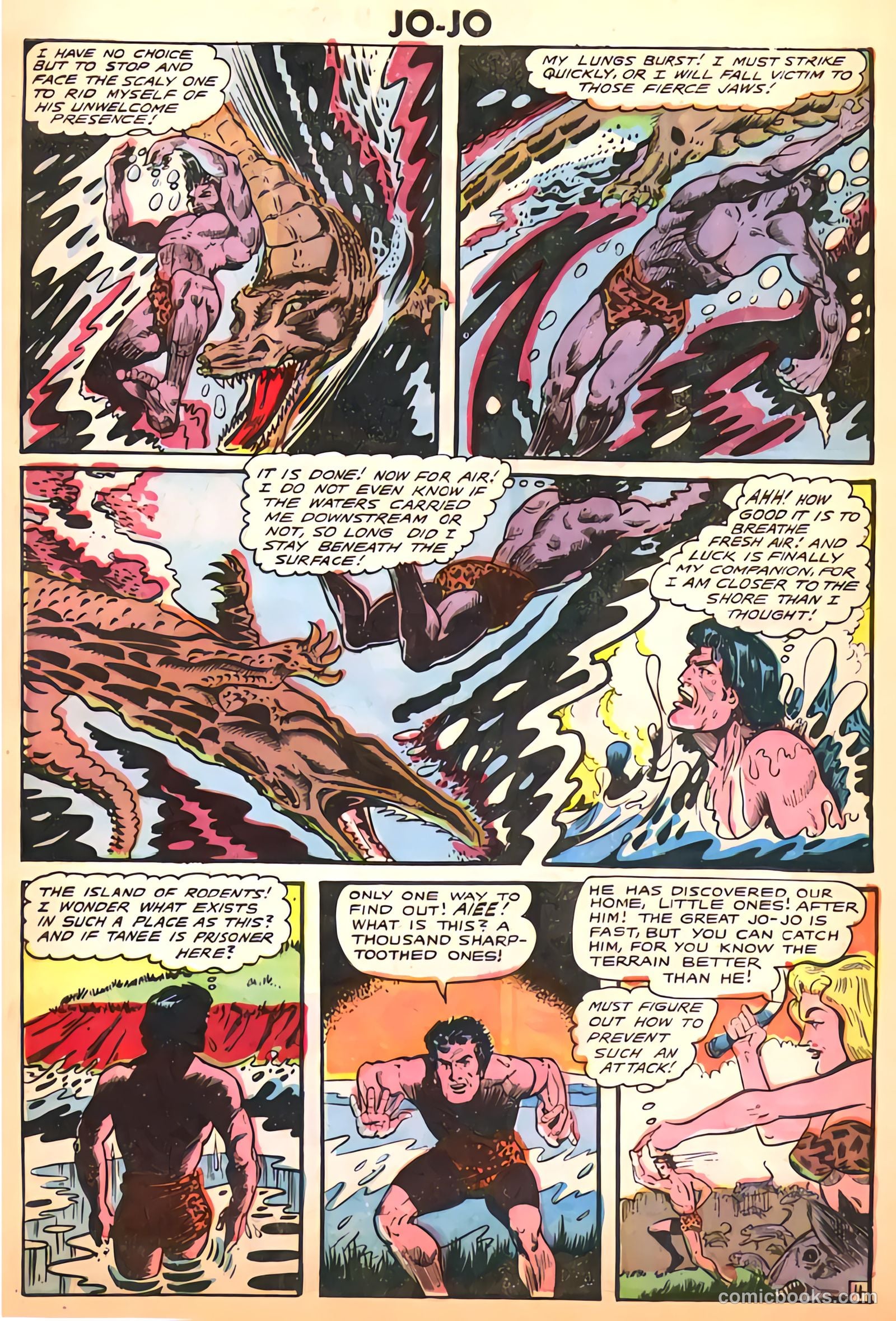 Terrors of the Jungle #18 (1952) — page 28 of 34