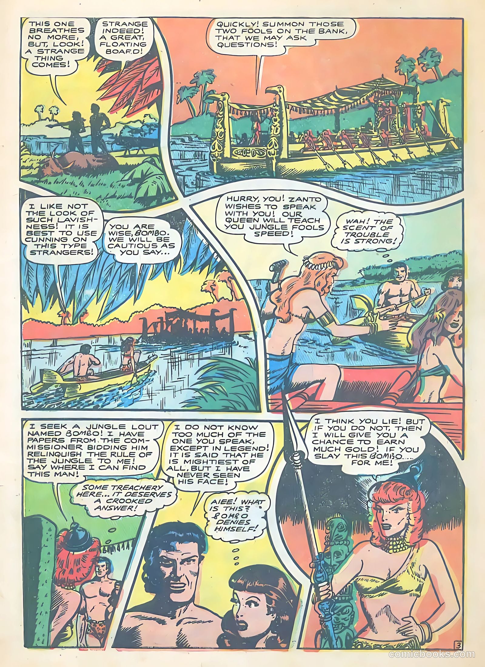 Terrors of the Jungle #20 (1952) — page 5 of 36