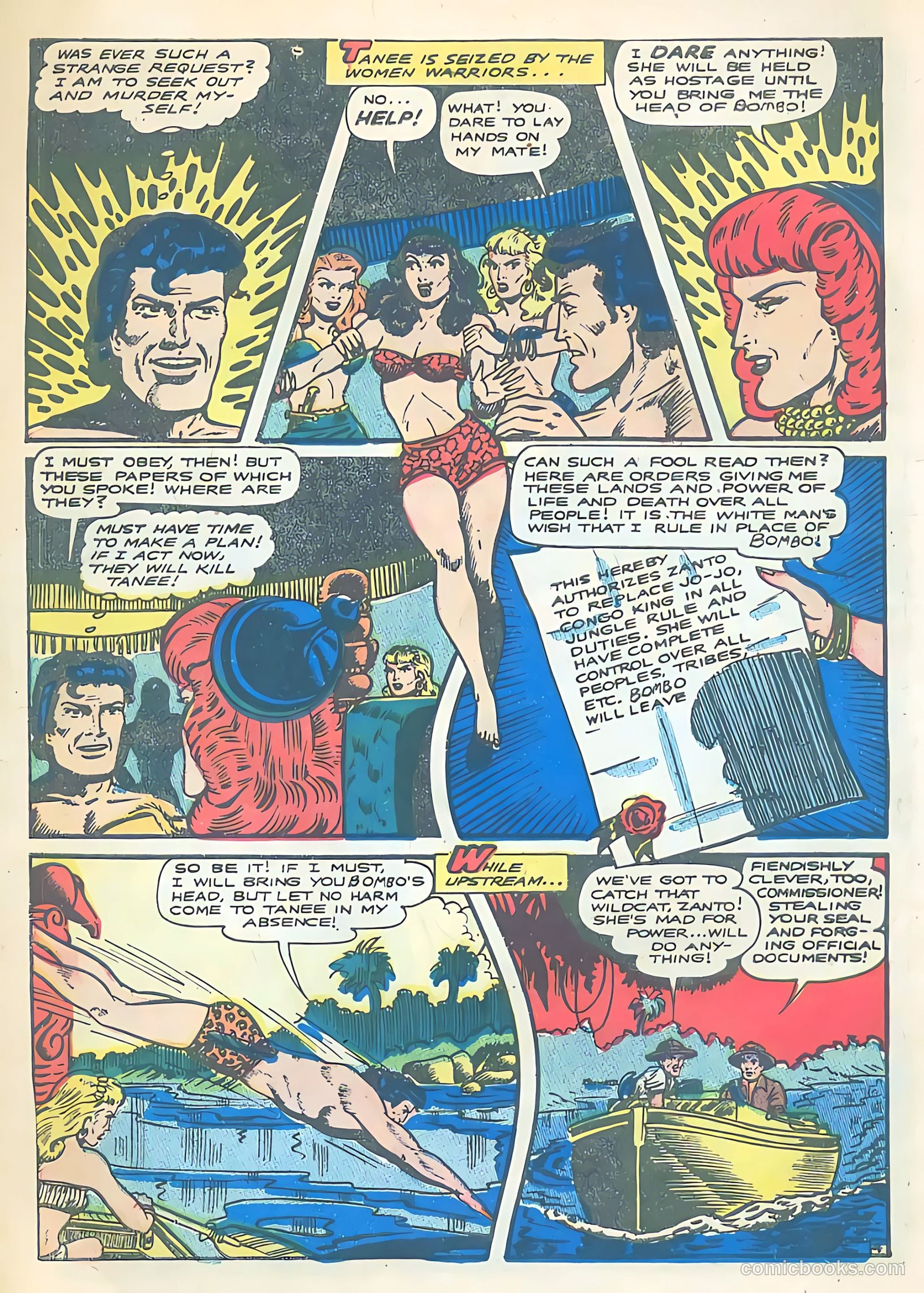 Terrors of the Jungle #20 (1952) — page 6 of 36