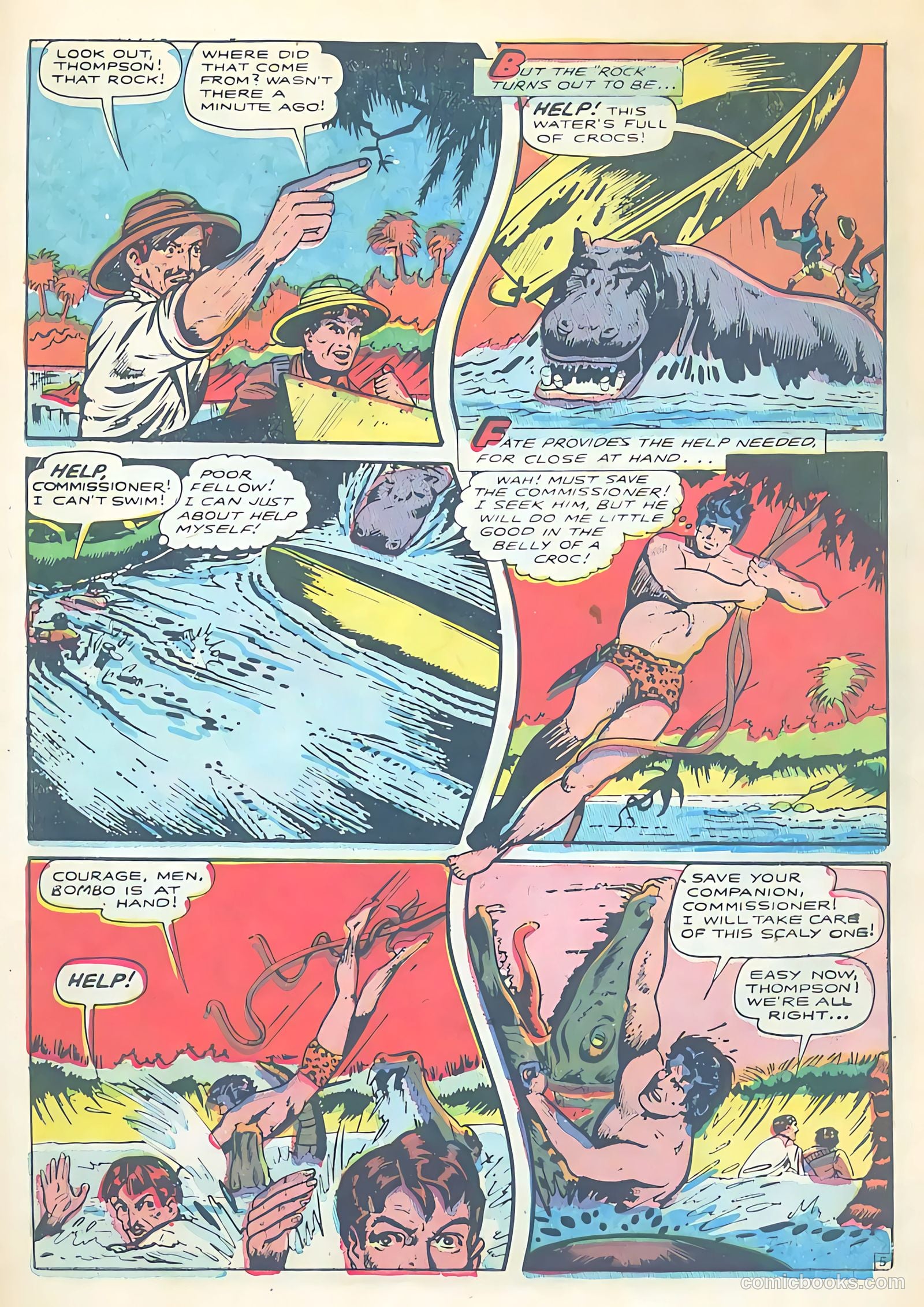 Terrors of the Jungle #20 (1952) — page 7 of 36