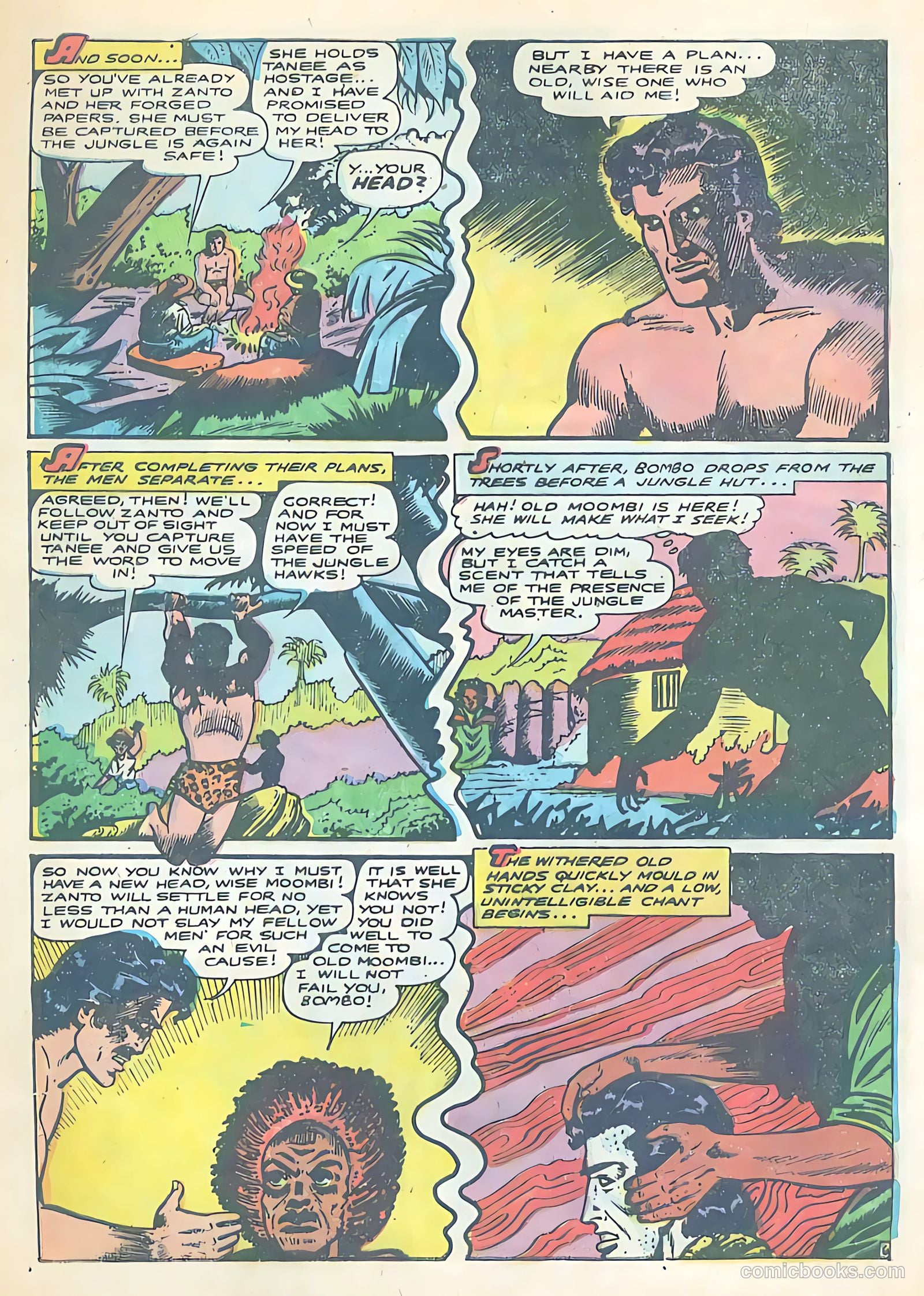 Terrors of the Jungle #20 (1952) — page 8 of 36