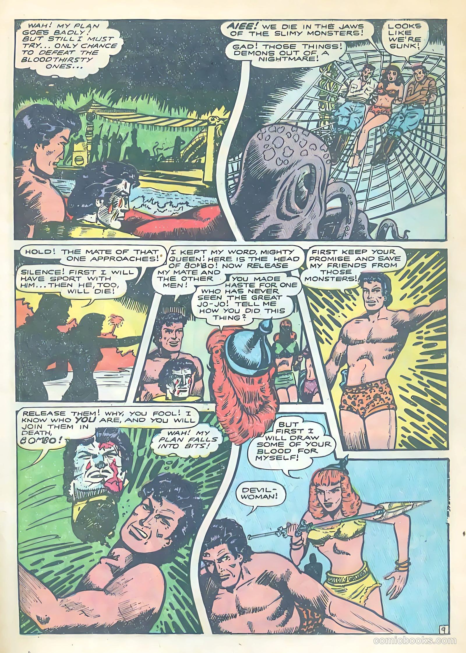 Terrors of the Jungle #20 (1952) — page 13 of 36
