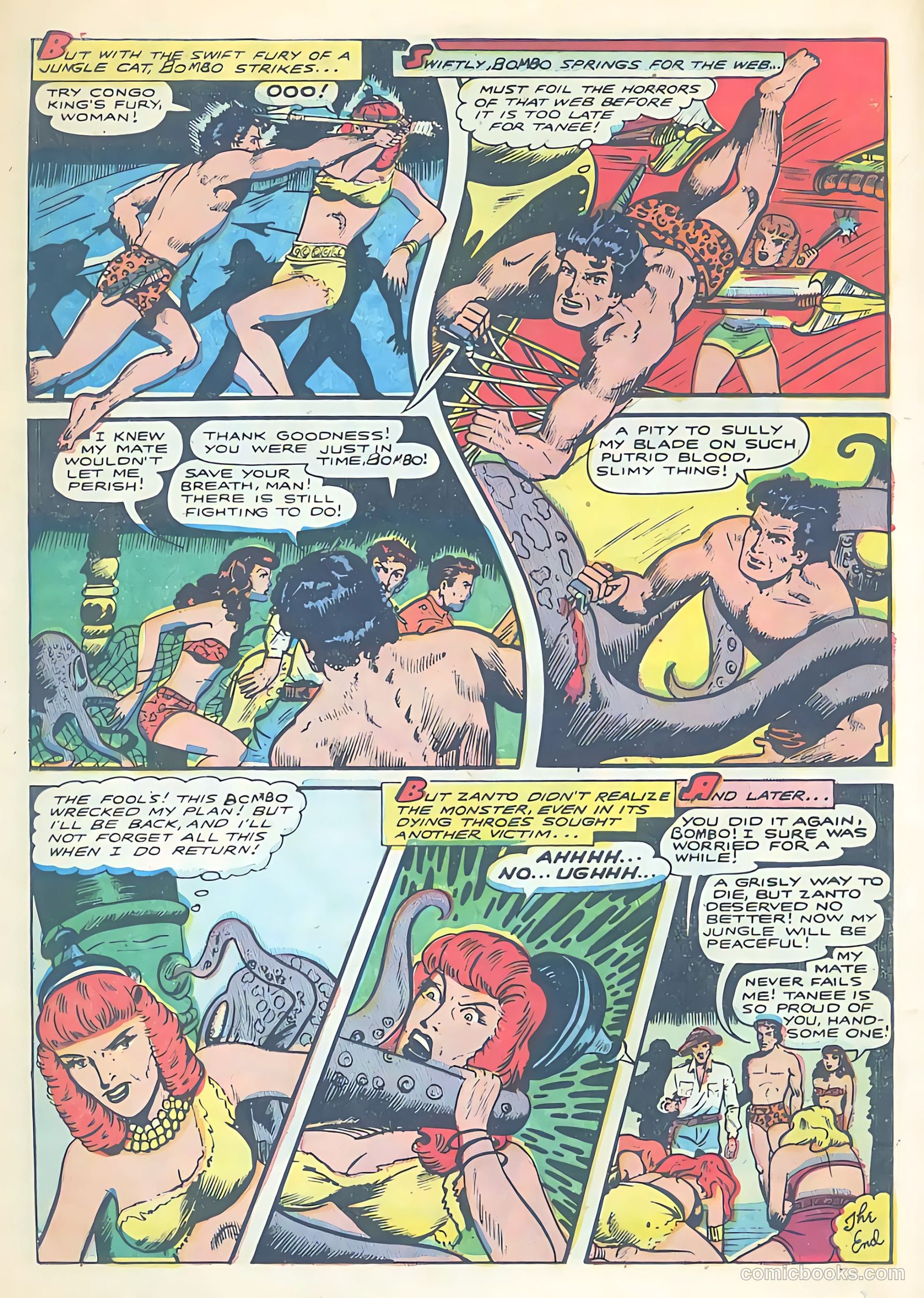 Terrors of the Jungle #20 (1952) — page 14 of 36