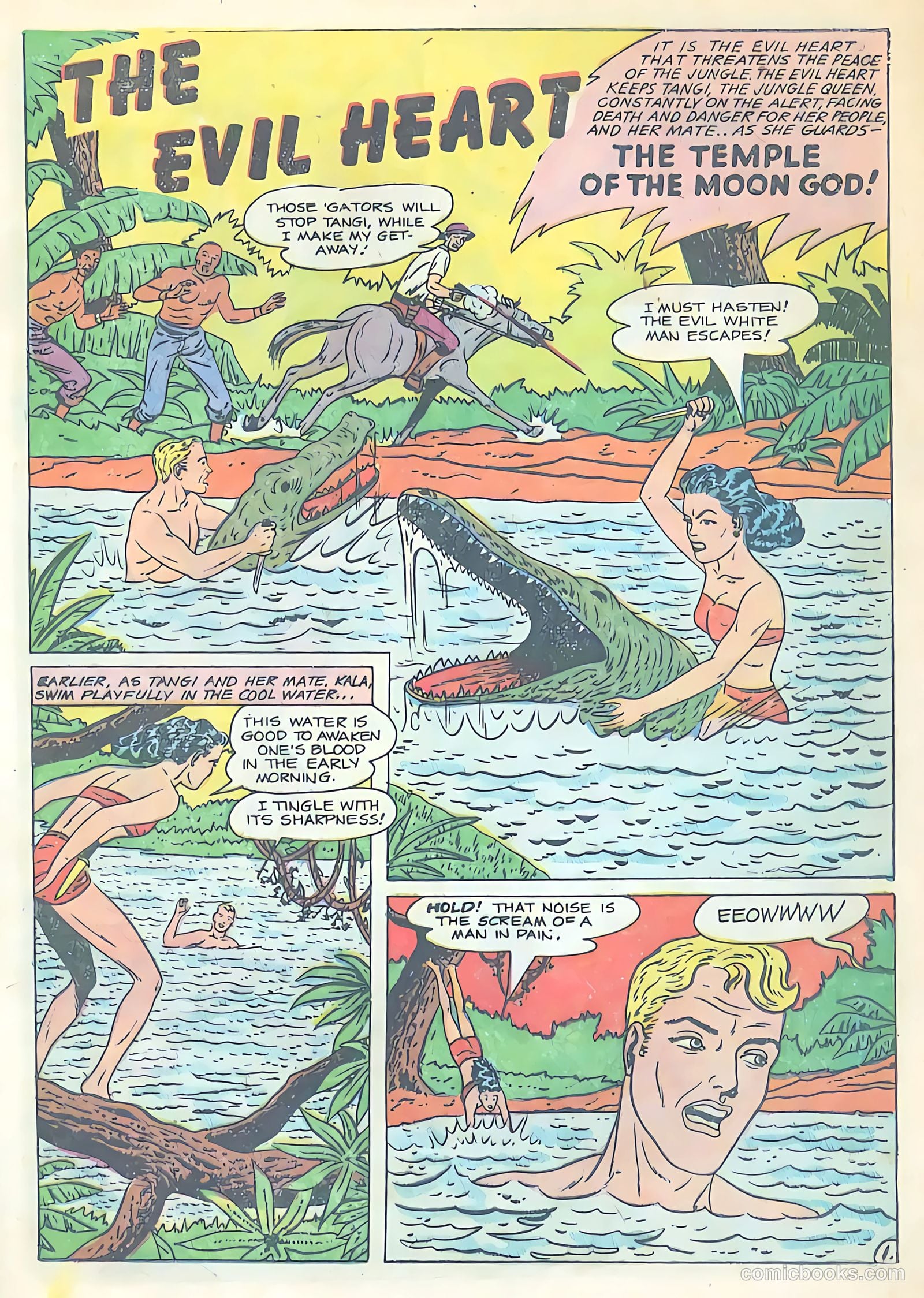 Terrors of the Jungle #20 (1952) — page 17 of 36