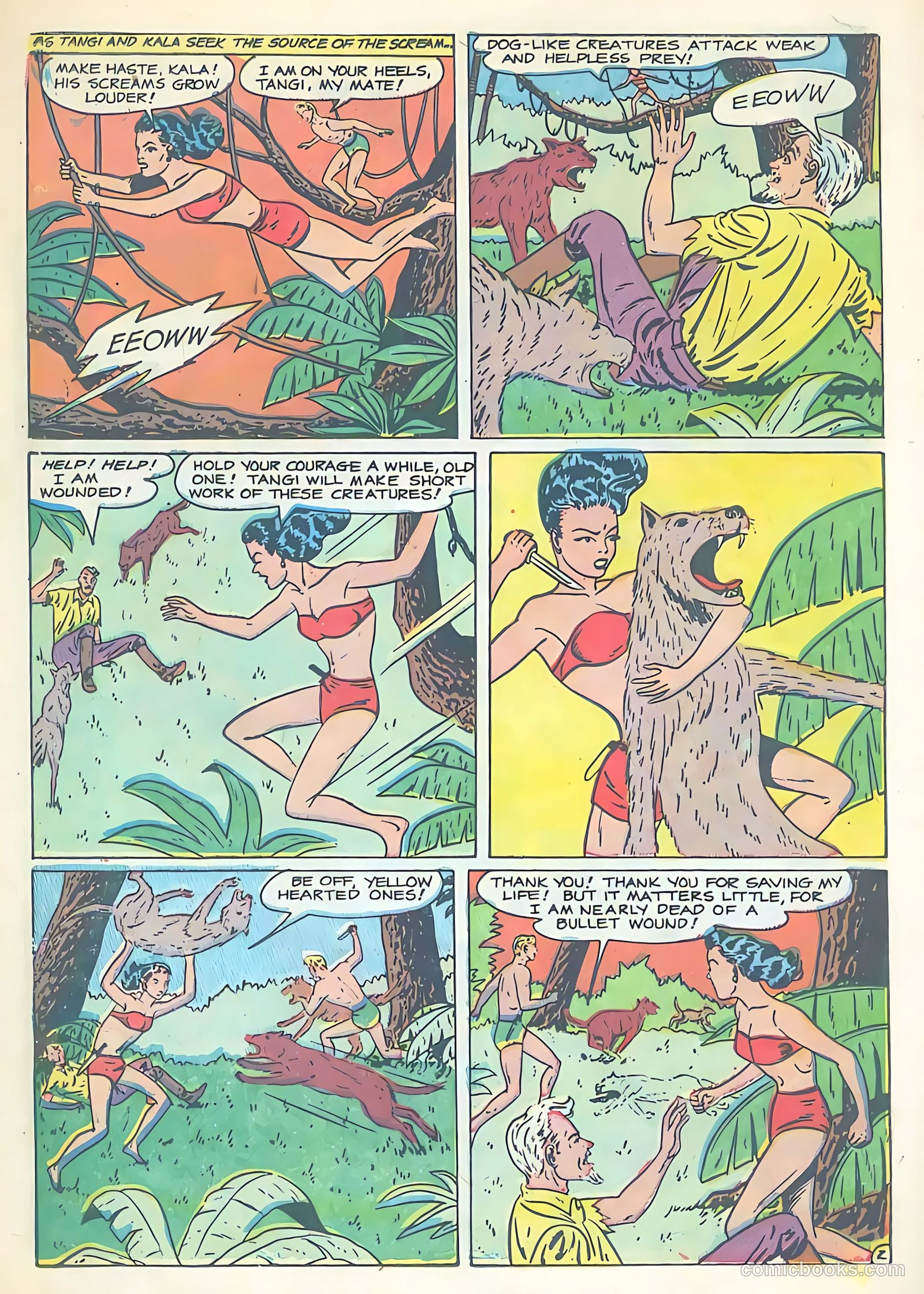 Terrors of the Jungle #20 (1952) — page 18 of 36