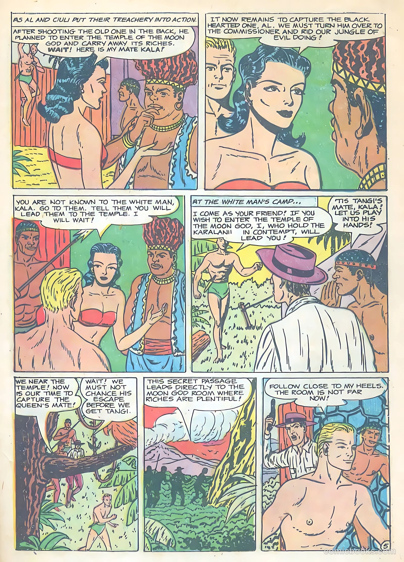Terrors of the Jungle #20 (1952) — page 21 of 36