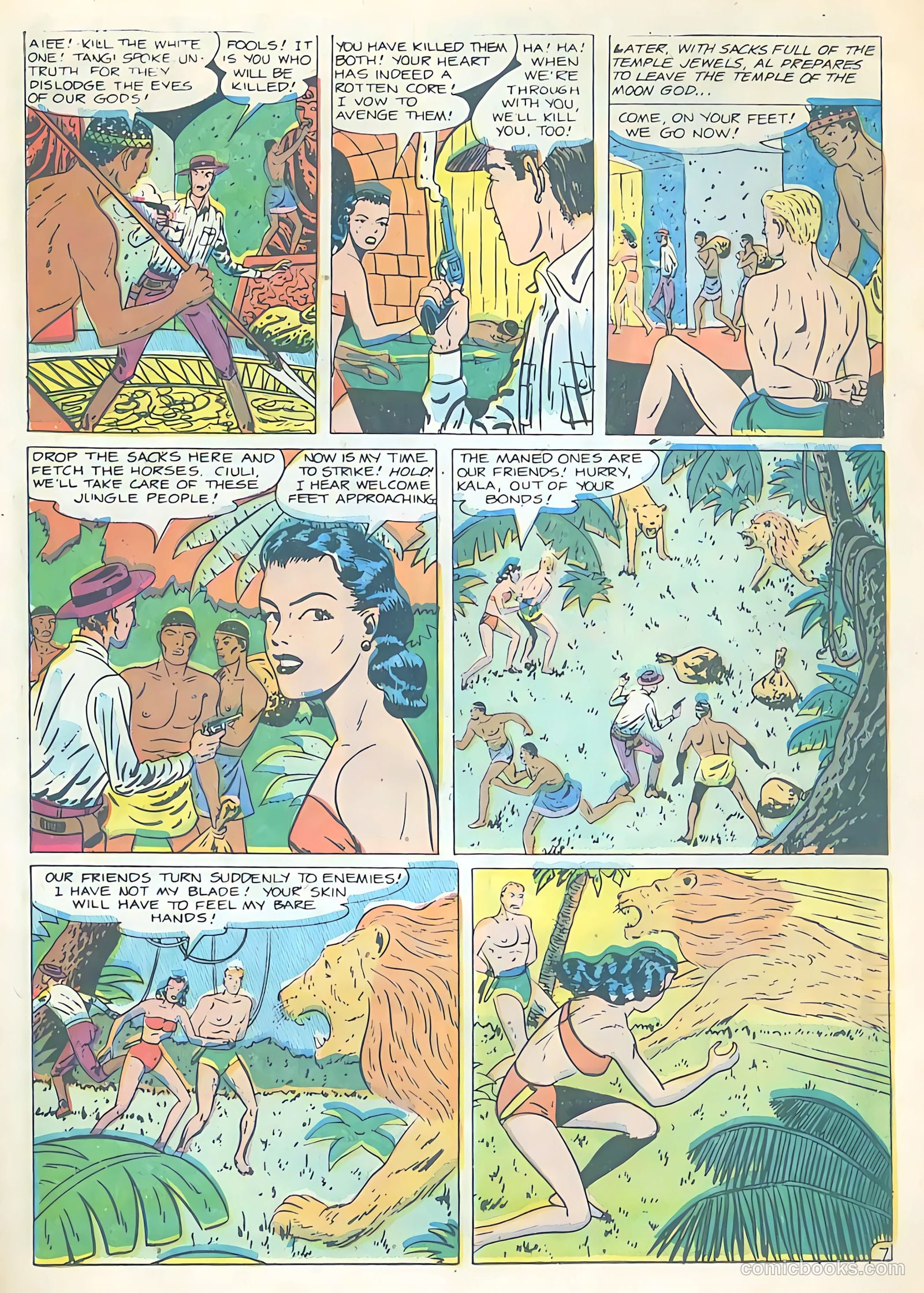 Terrors of the Jungle #20 (1952) — page 23 of 36