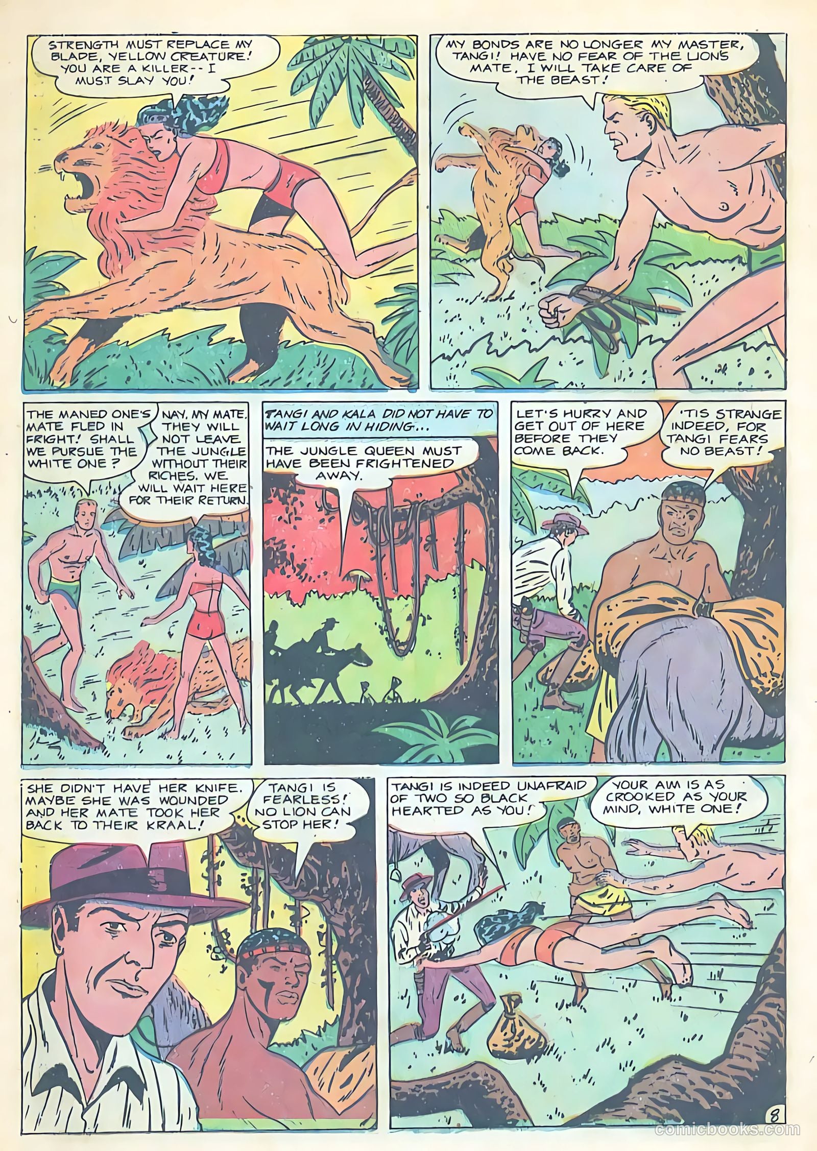 Terrors of the Jungle #20 (1952) — page 24 of 36