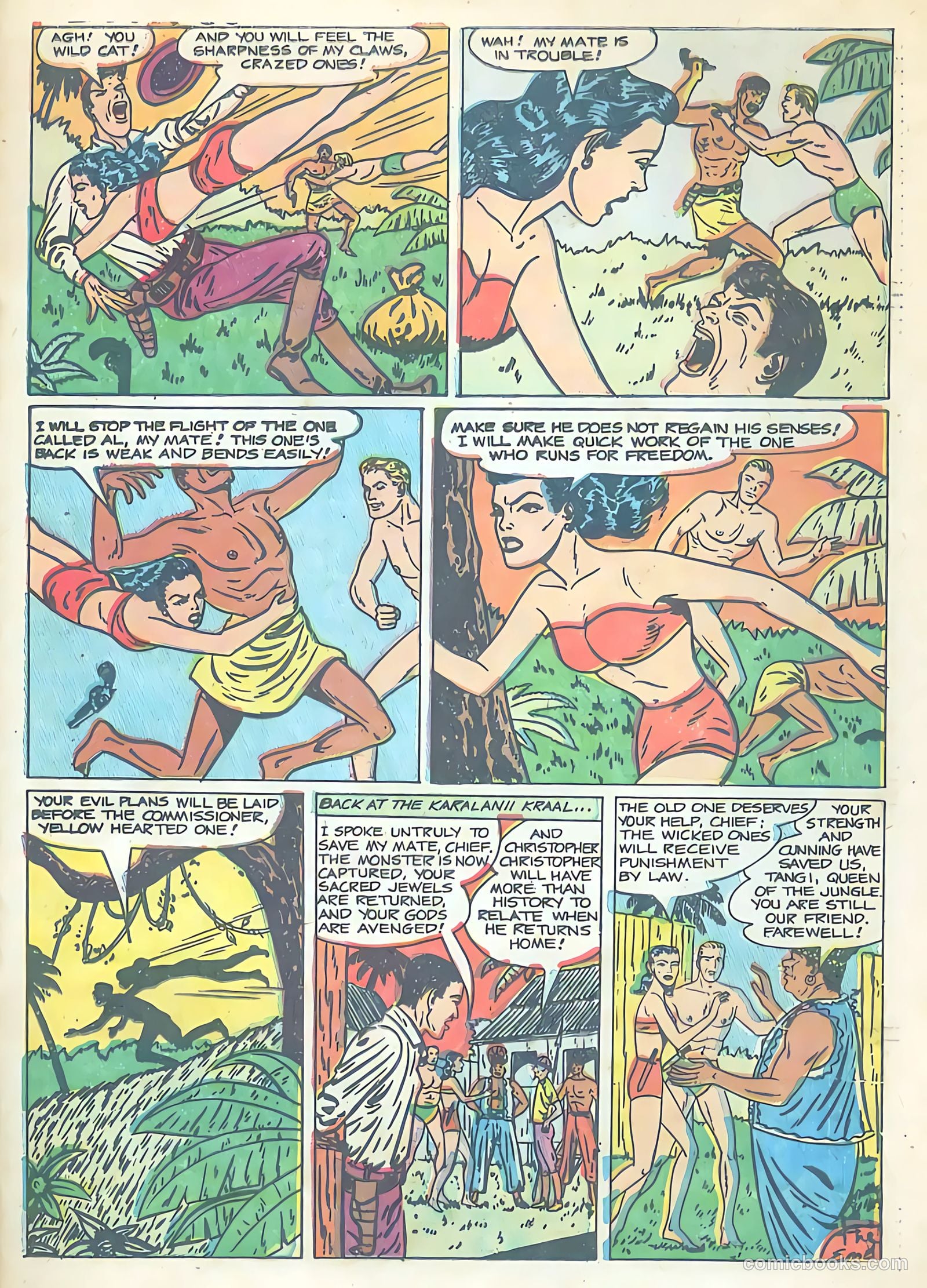 Terrors of the Jungle #20 (1952) — page 25 of 36