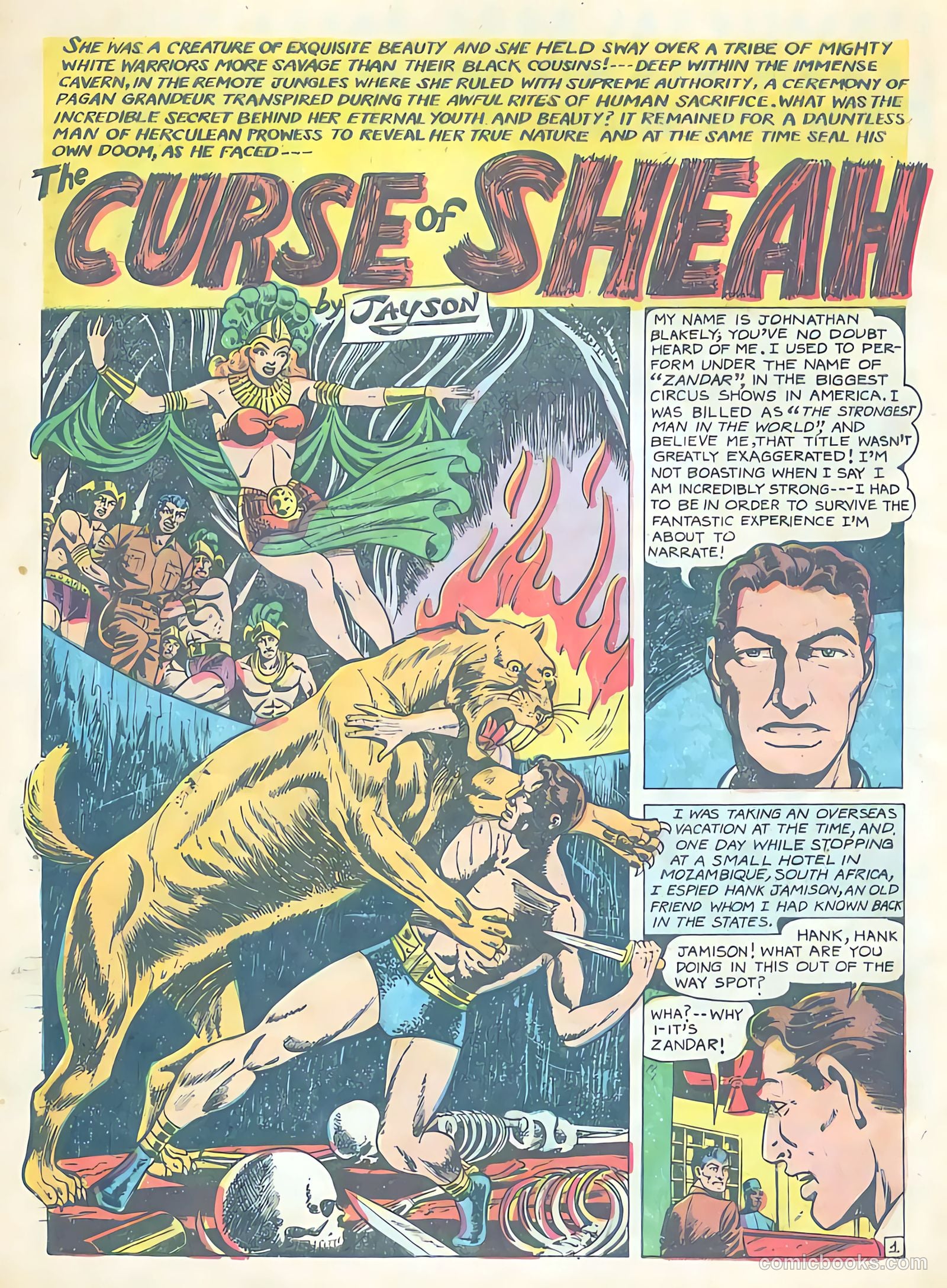 Terrors of the Jungle #20 (1952) — page 28 of 36