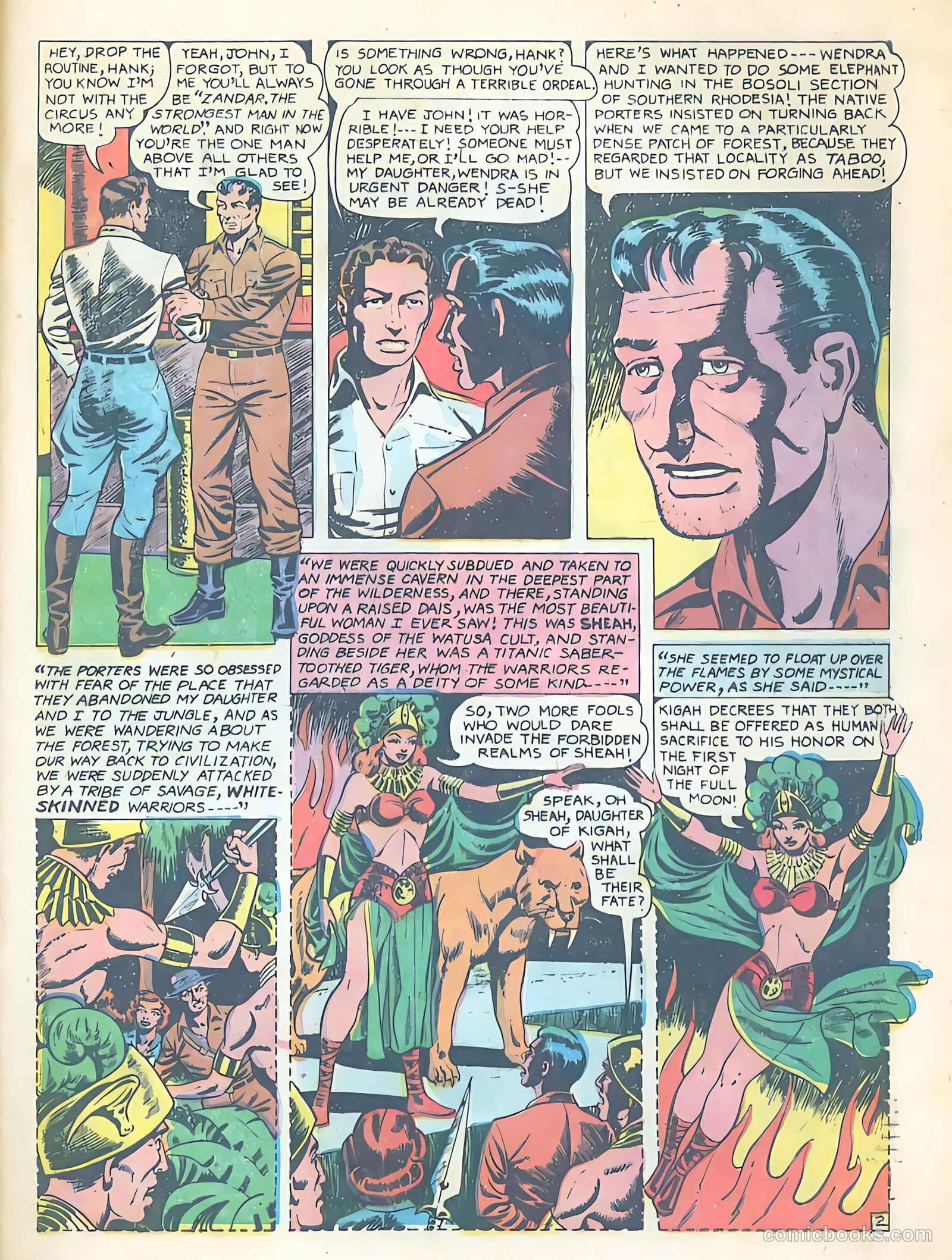 Terrors of the Jungle #20 (1952) — page 29 of 36
