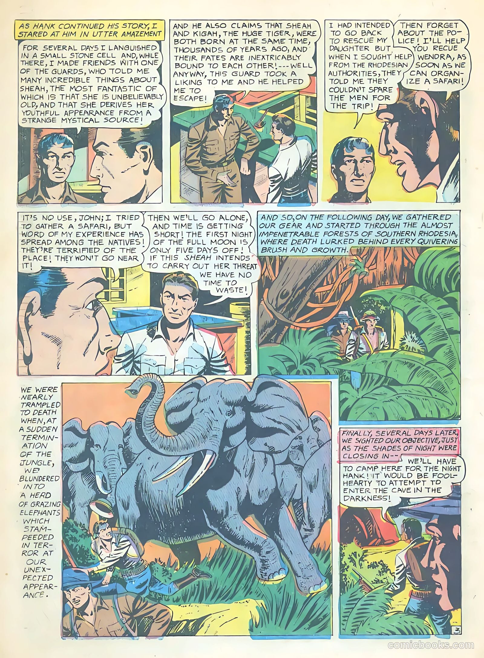 Terrors of the Jungle #20 (1952) — page 30 of 36