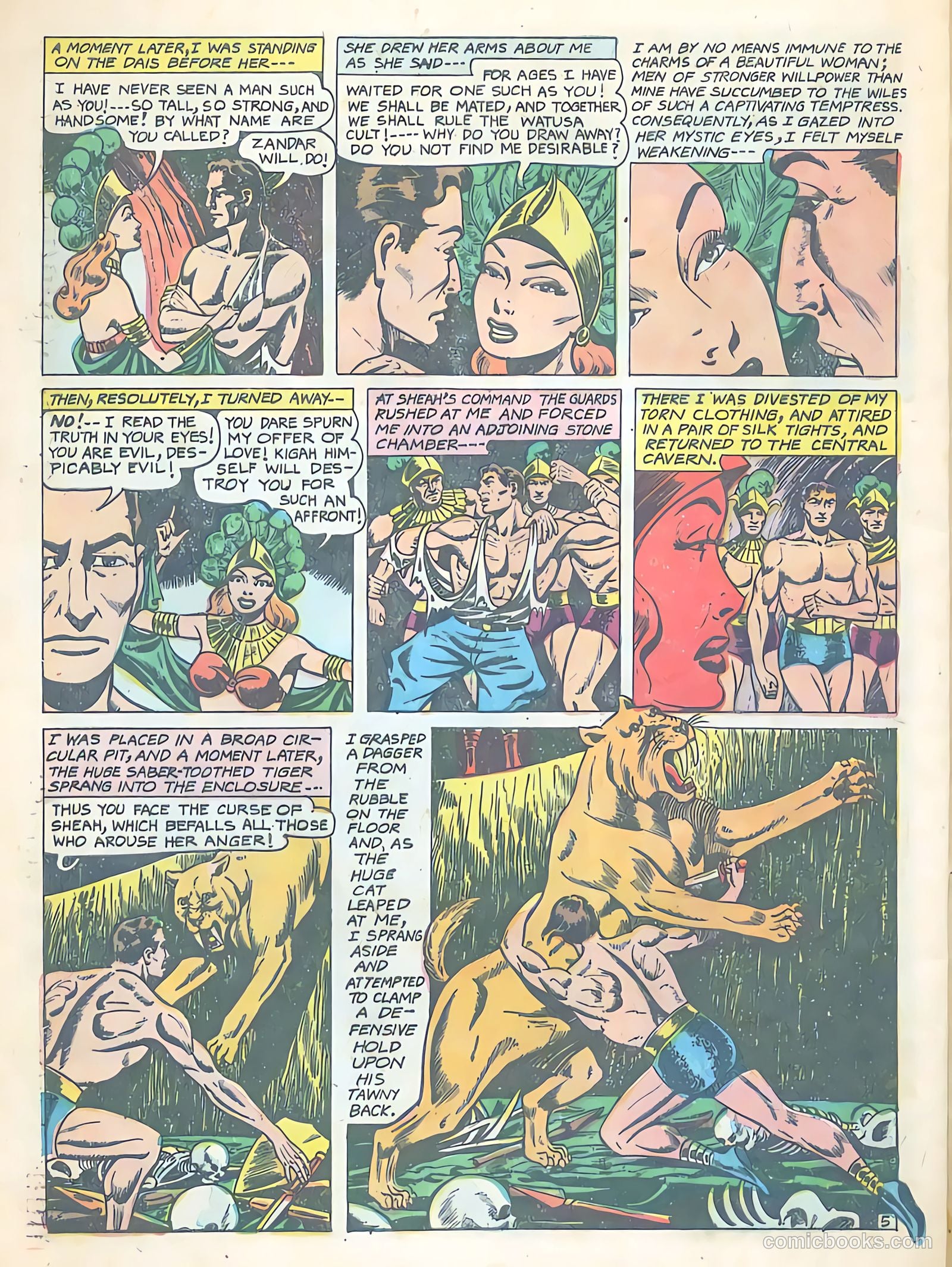 Terrors of the Jungle #20 (1952) — page 32 of 36