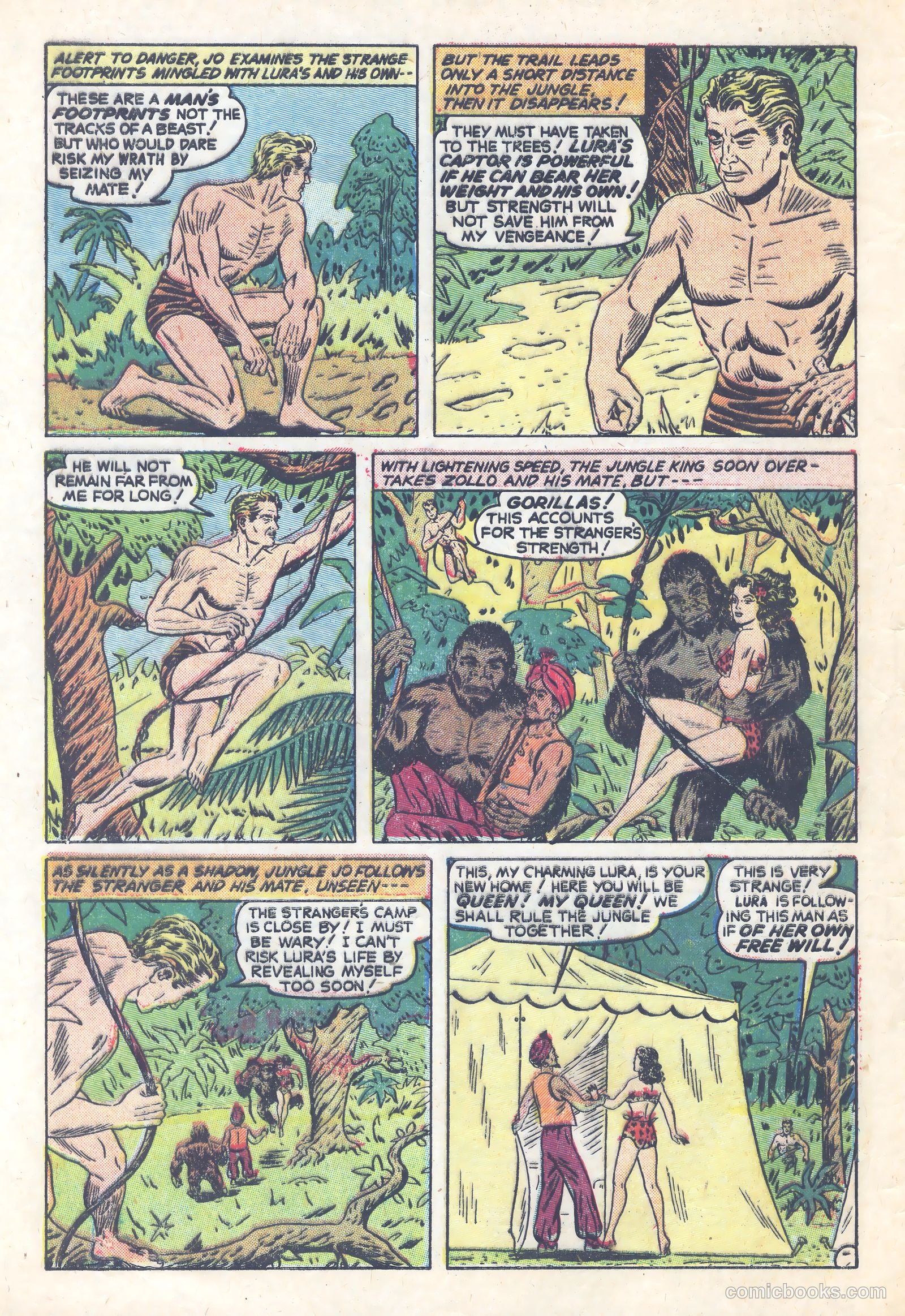 Terrors of the Jungle #21 (1953) — page 4 of 36