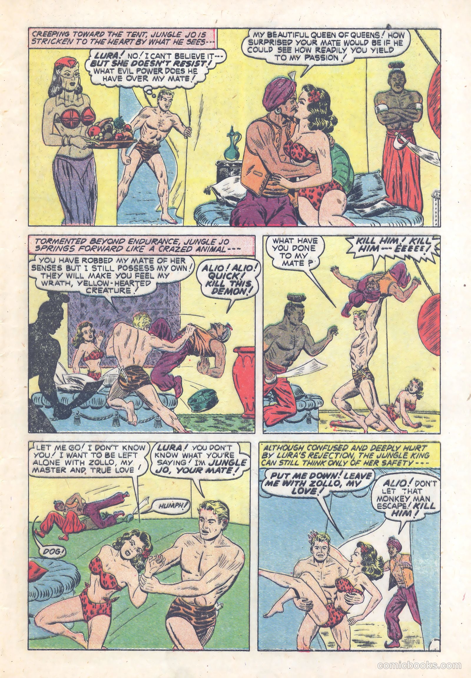 Terrors of the Jungle #21 (1953) — page 5 of 36