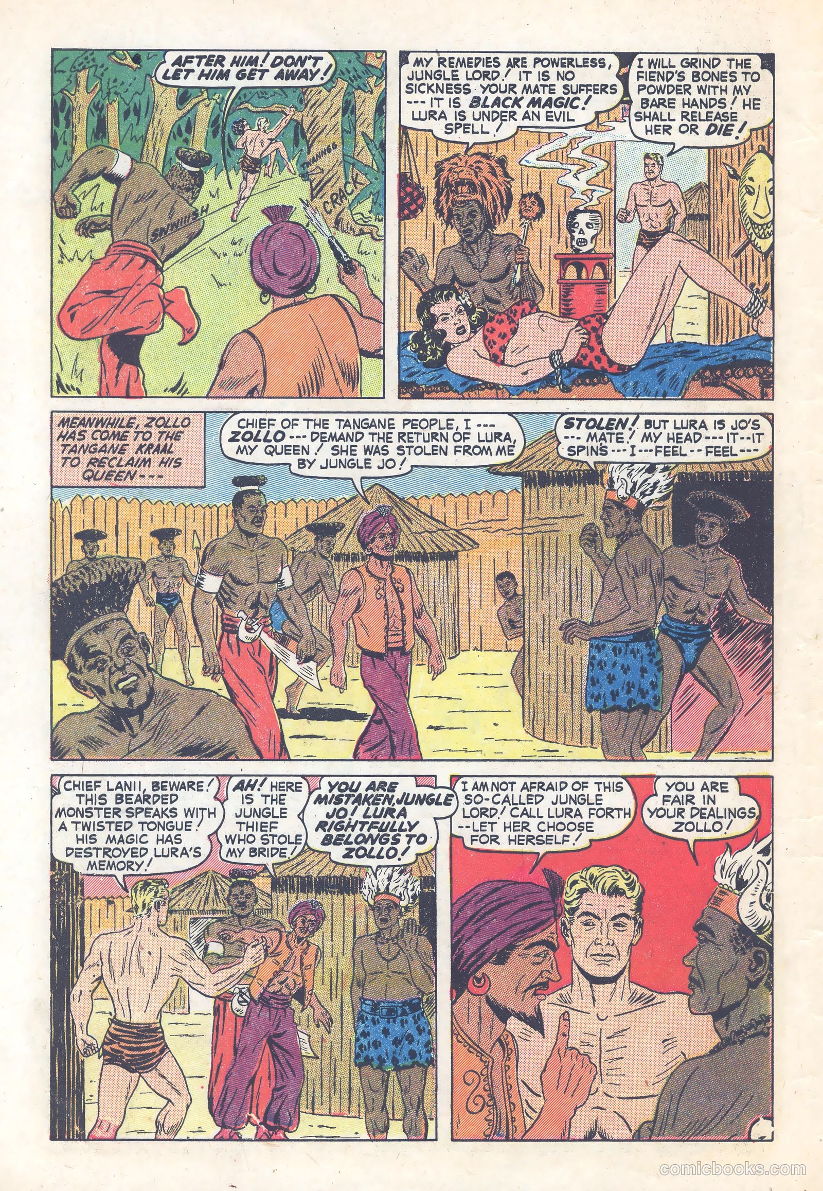 Terrors of the Jungle #21 (1953) — page 6 of 36