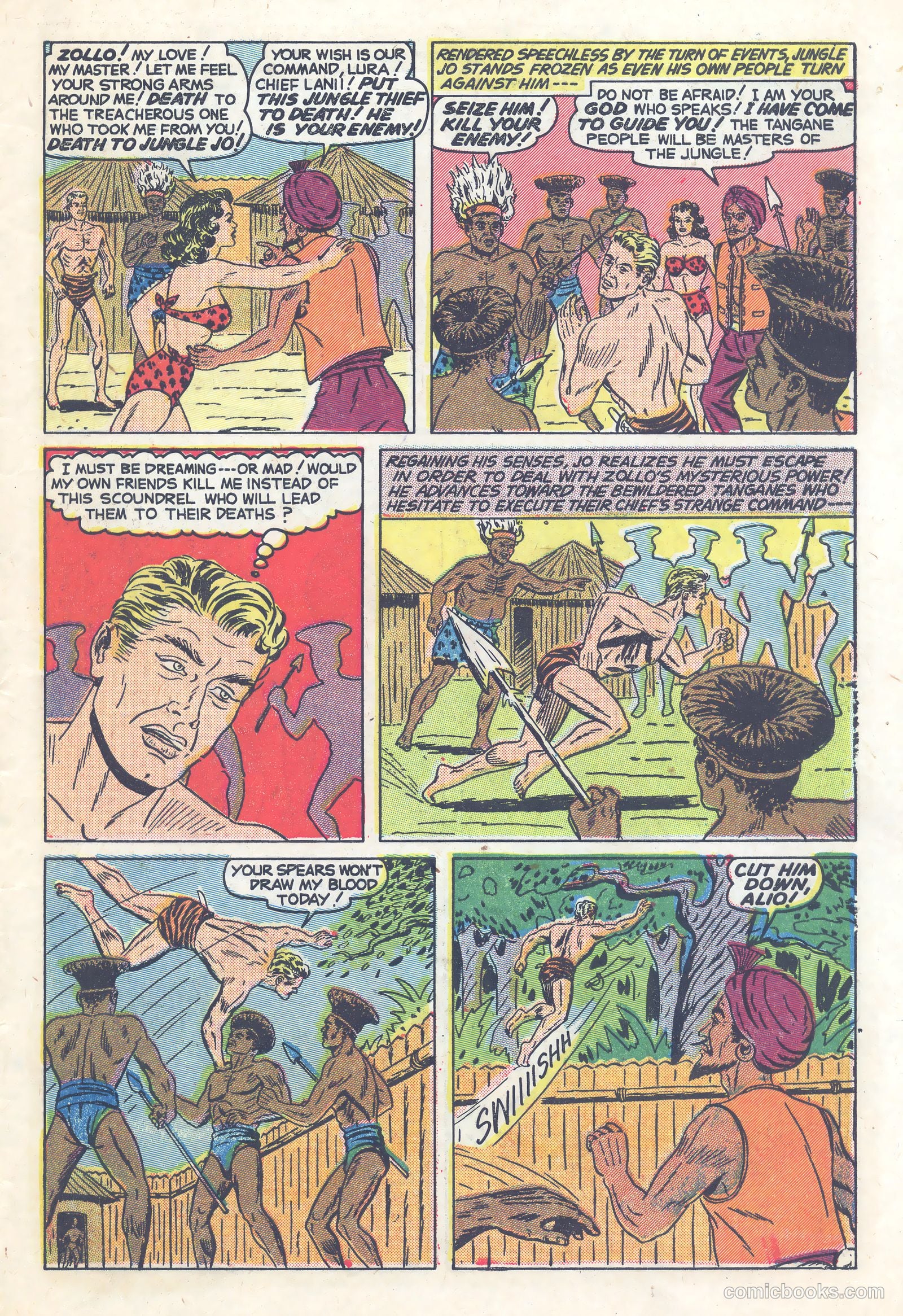 Terrors of the Jungle #21 (1953) — page 7 of 36