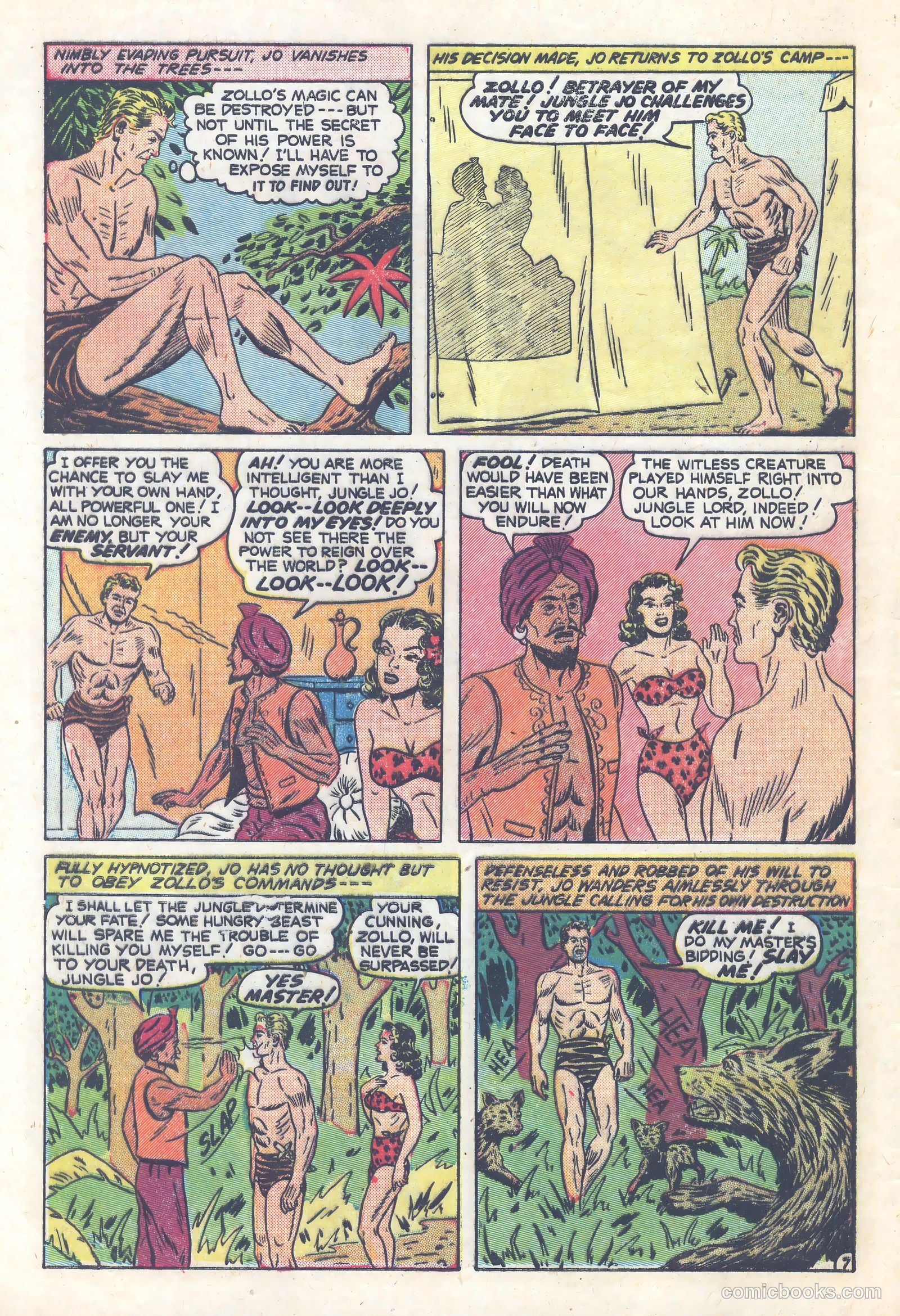 Terrors of the Jungle #21 (1953) — page 8 of 36