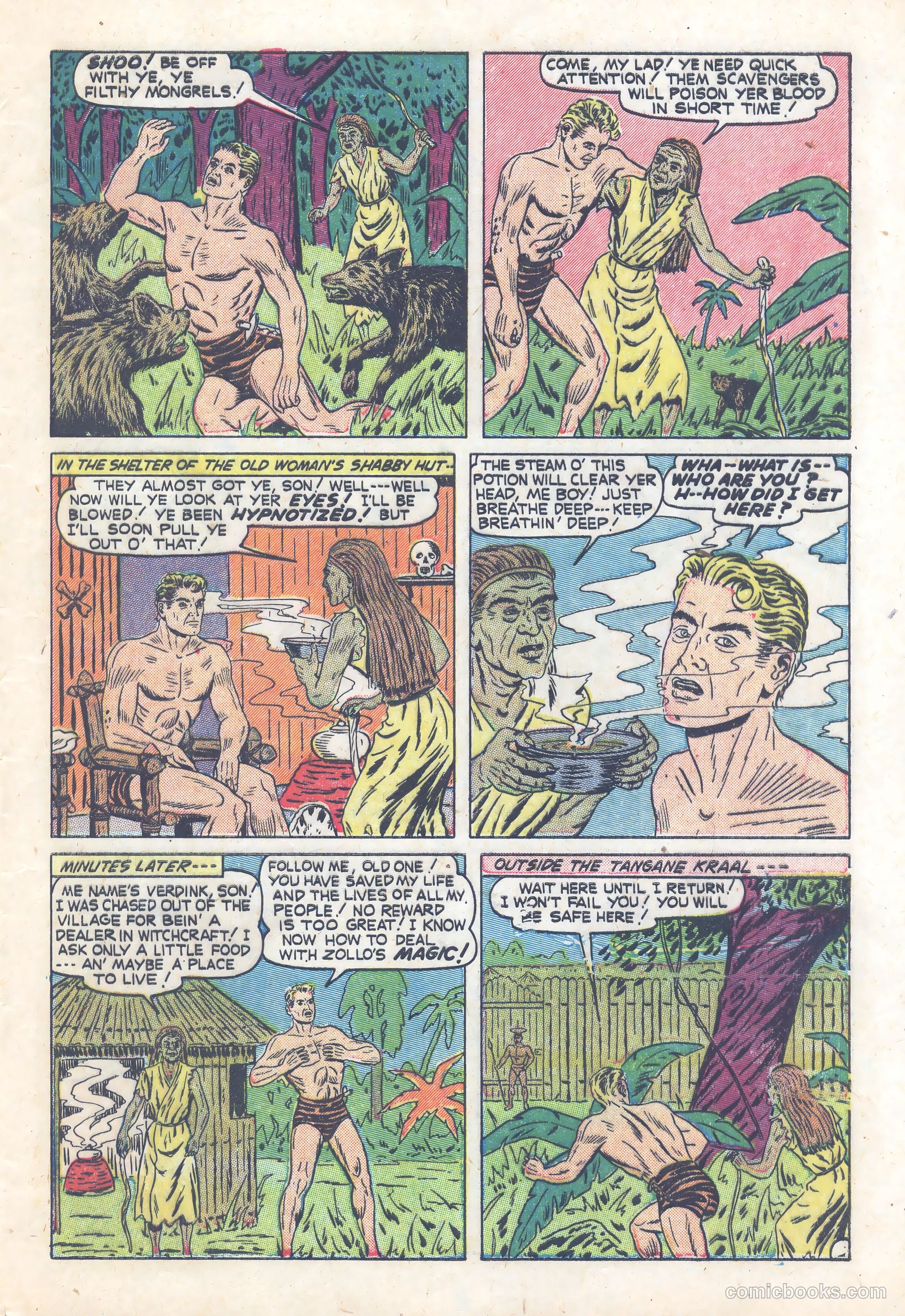 Terrors of the Jungle #21 (1953) — page 9 of 36