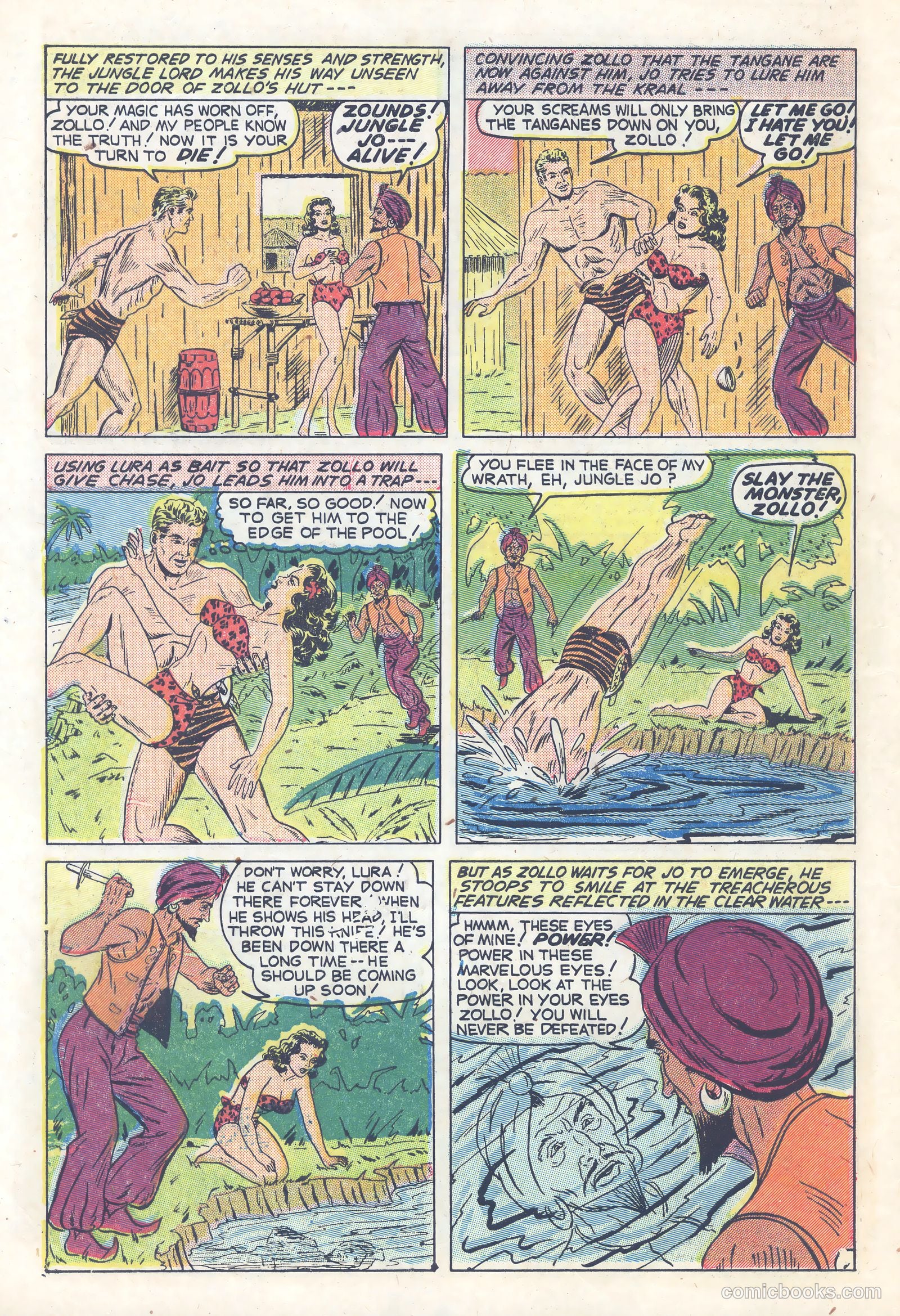 Terrors of the Jungle #21 (1953) — page 10 of 36