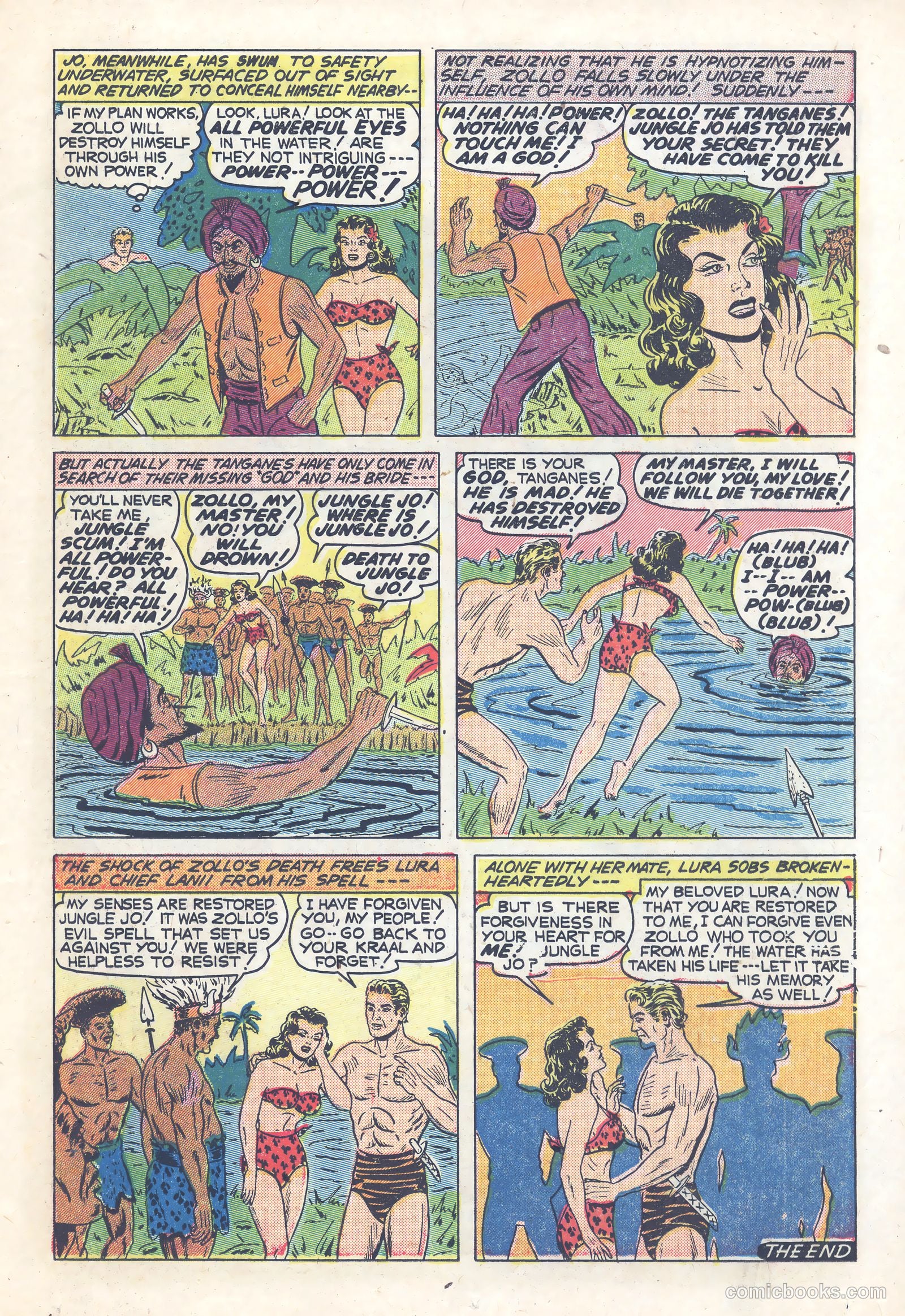 Terrors of the Jungle #21 (1953) — page 11 of 36