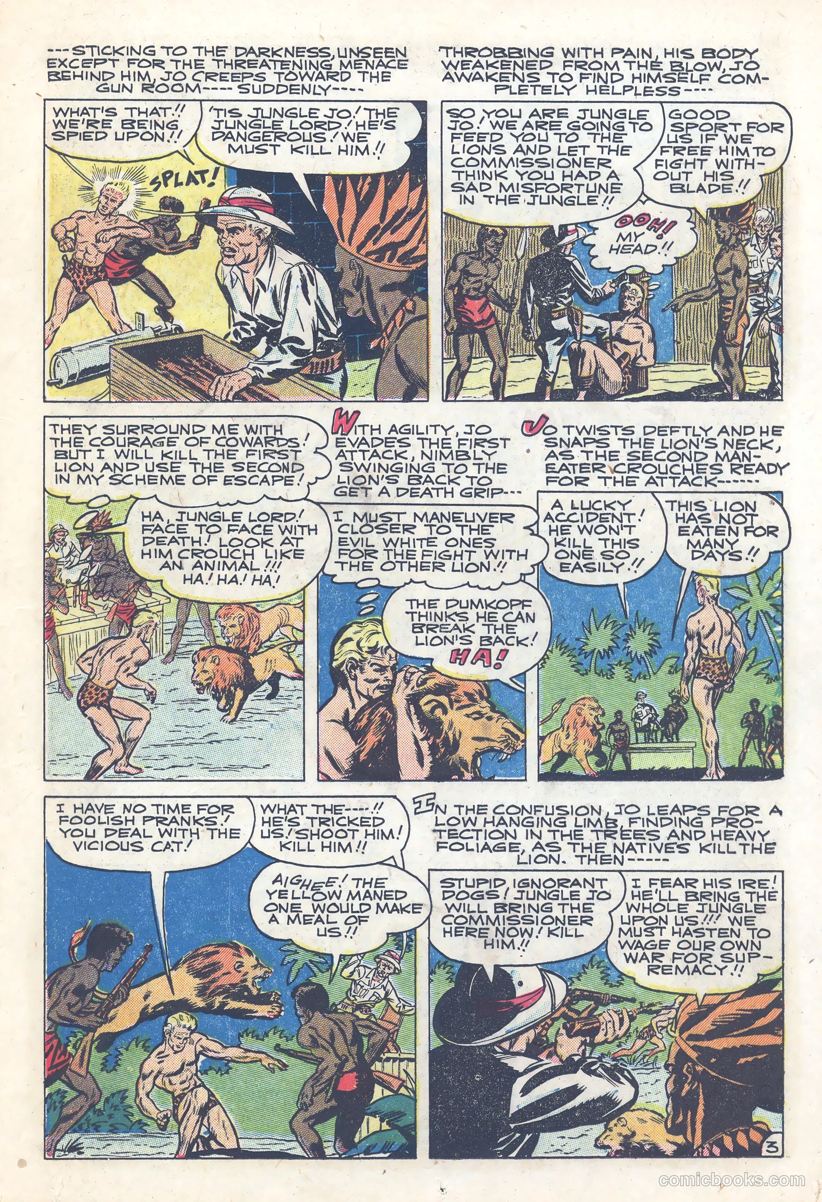 Terrors of the Jungle #21 (1953) — page 15 of 36