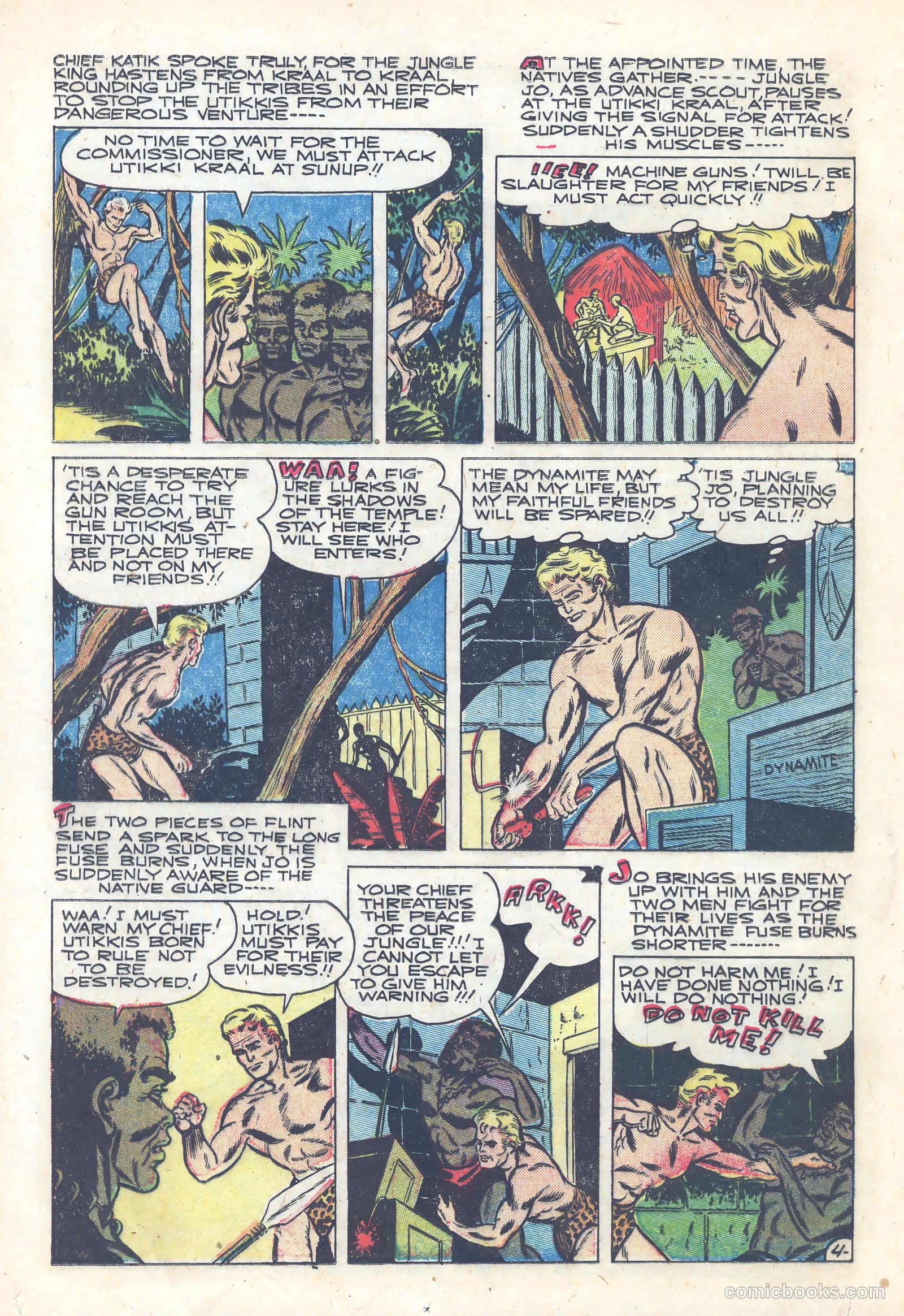 Terrors of the Jungle #21 (1953) — page 16 of 36