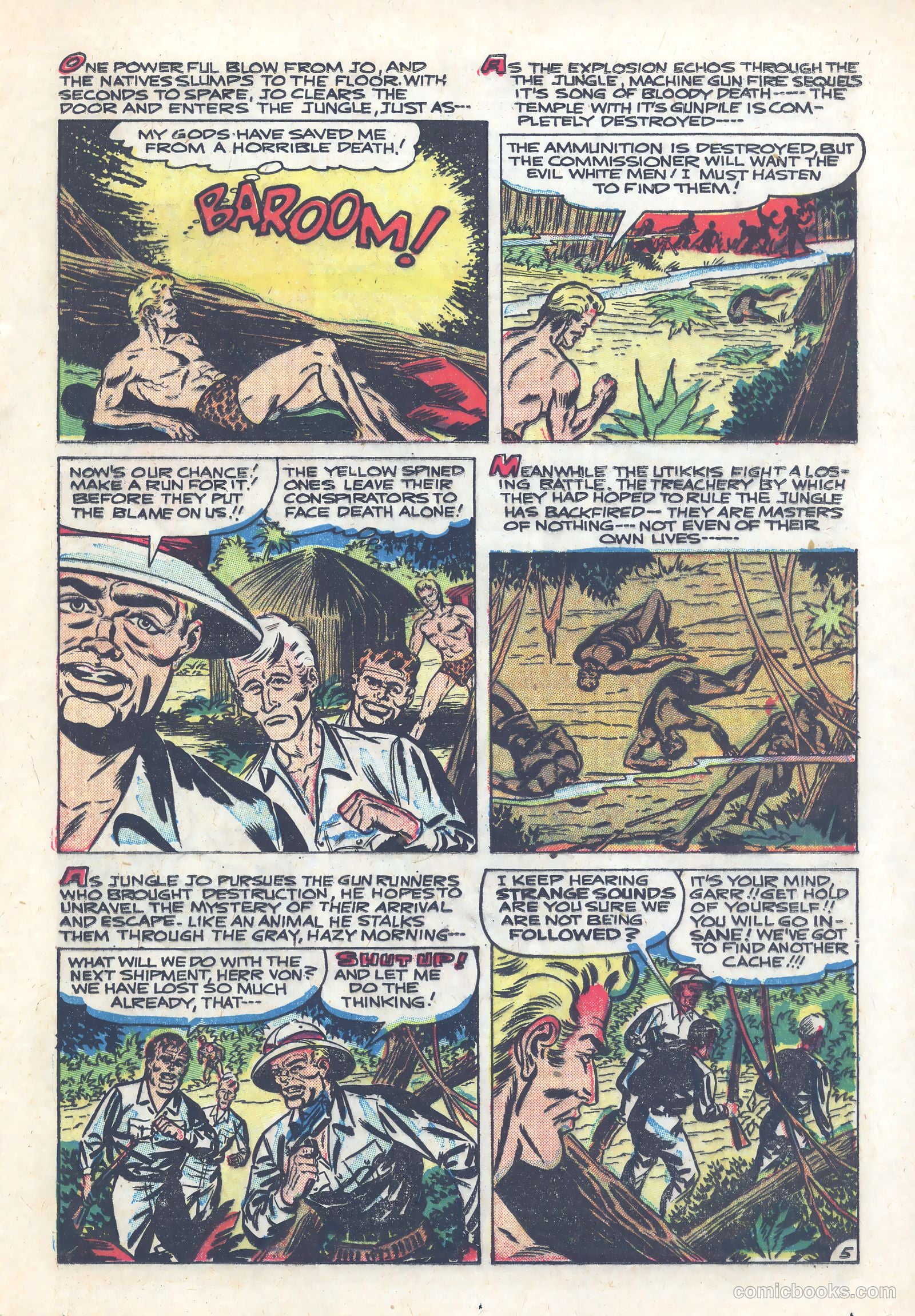 Terrors of the Jungle #21 (1953) — page 17 of 36