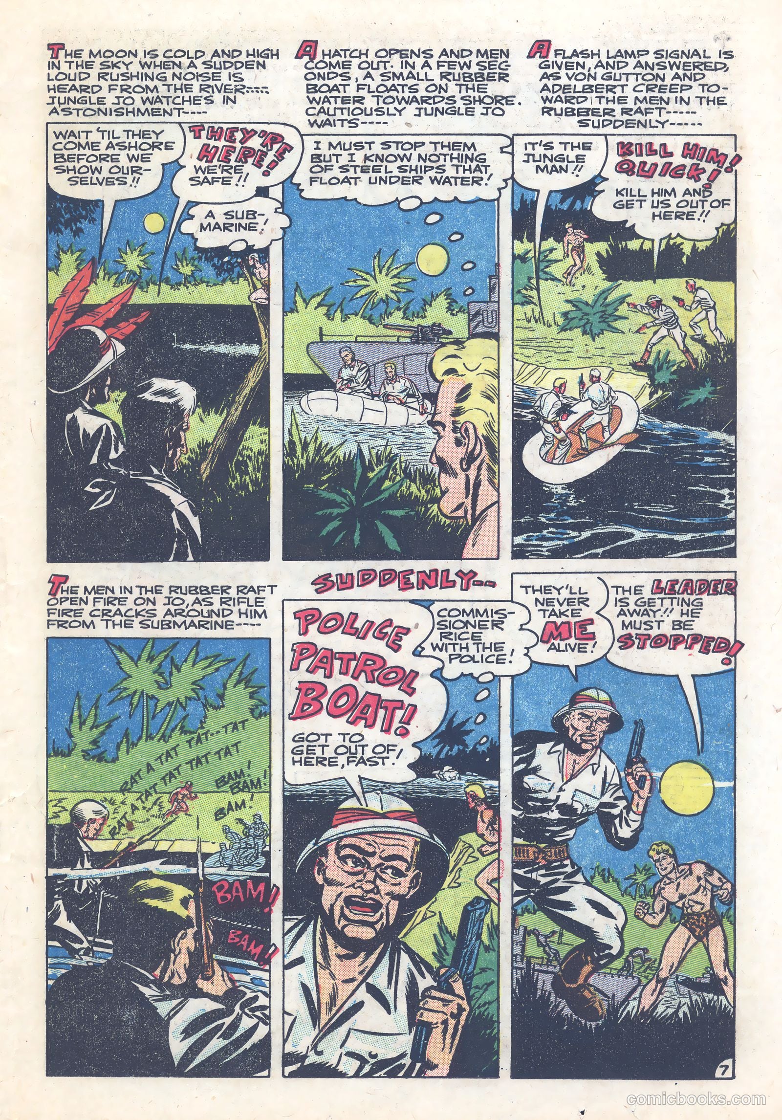 Terrors of the Jungle #21 (1953) — page 19 of 36