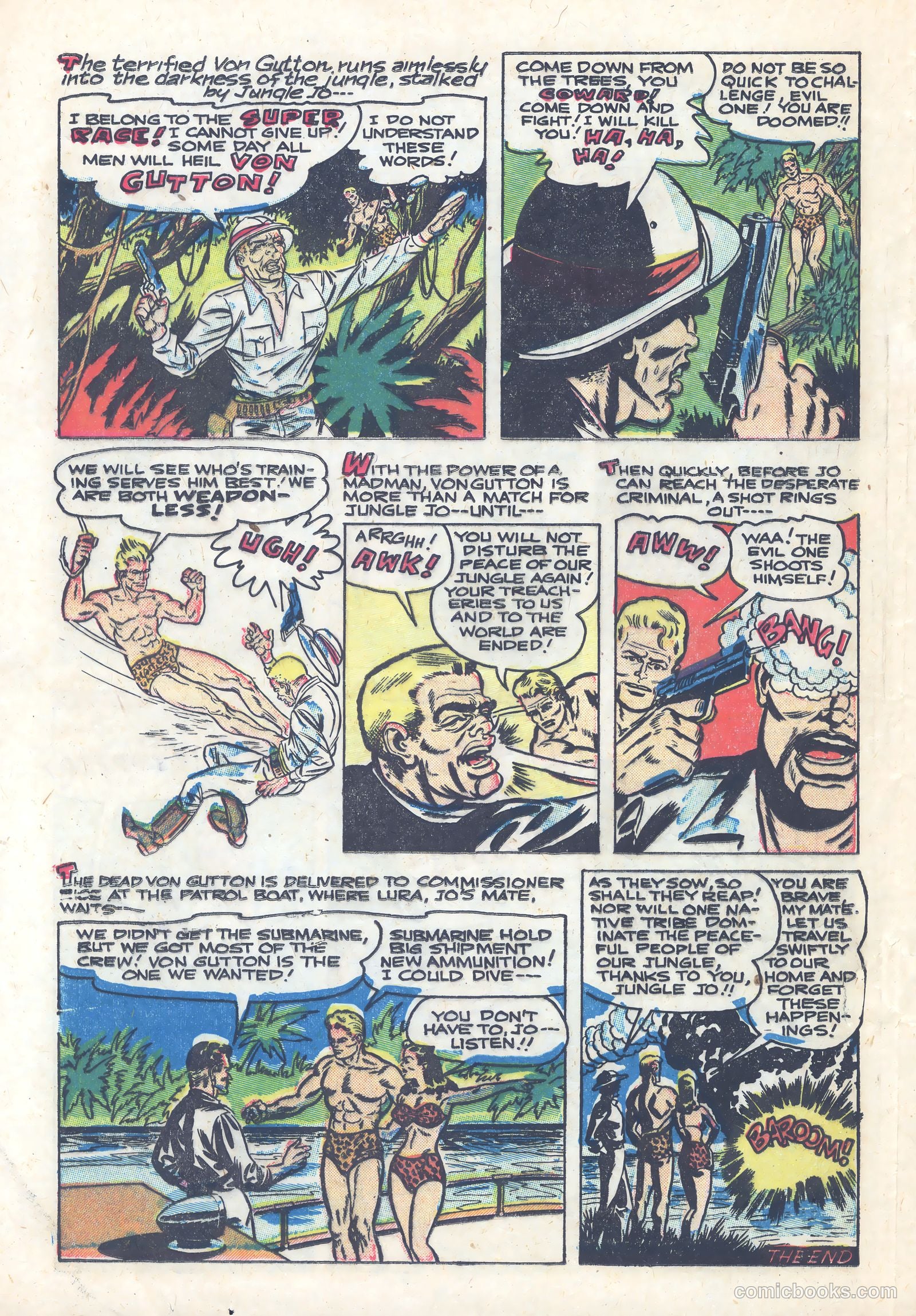 Terrors of the Jungle #21 (1953) — page 20 of 36