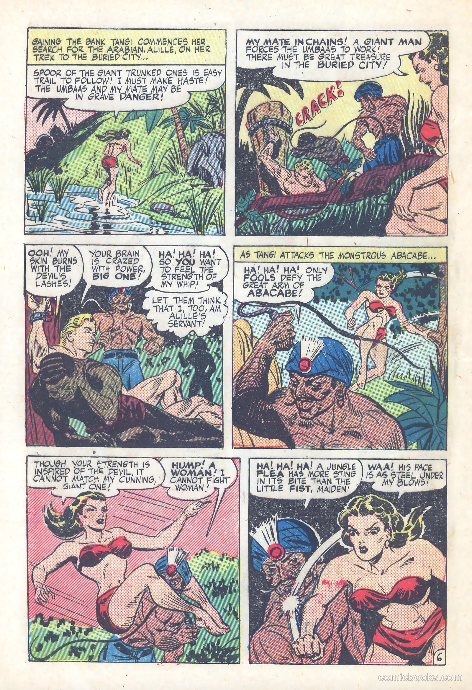 Terrors of the Jungle #21 (1953) — page 28 of 36