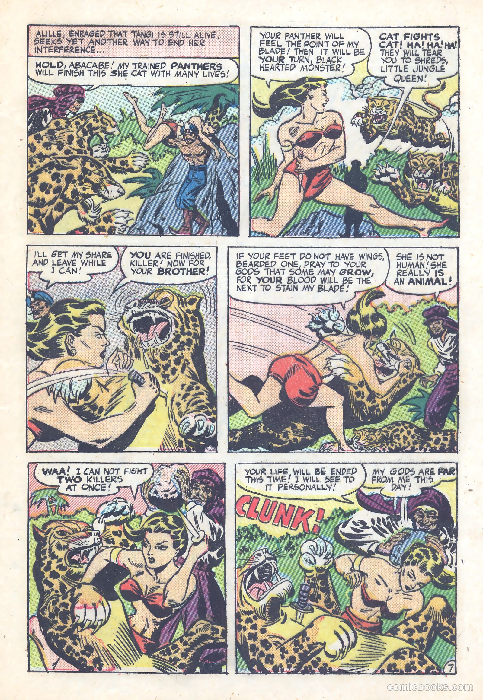Terrors of the Jungle #21 (1953) — page 29 of 36