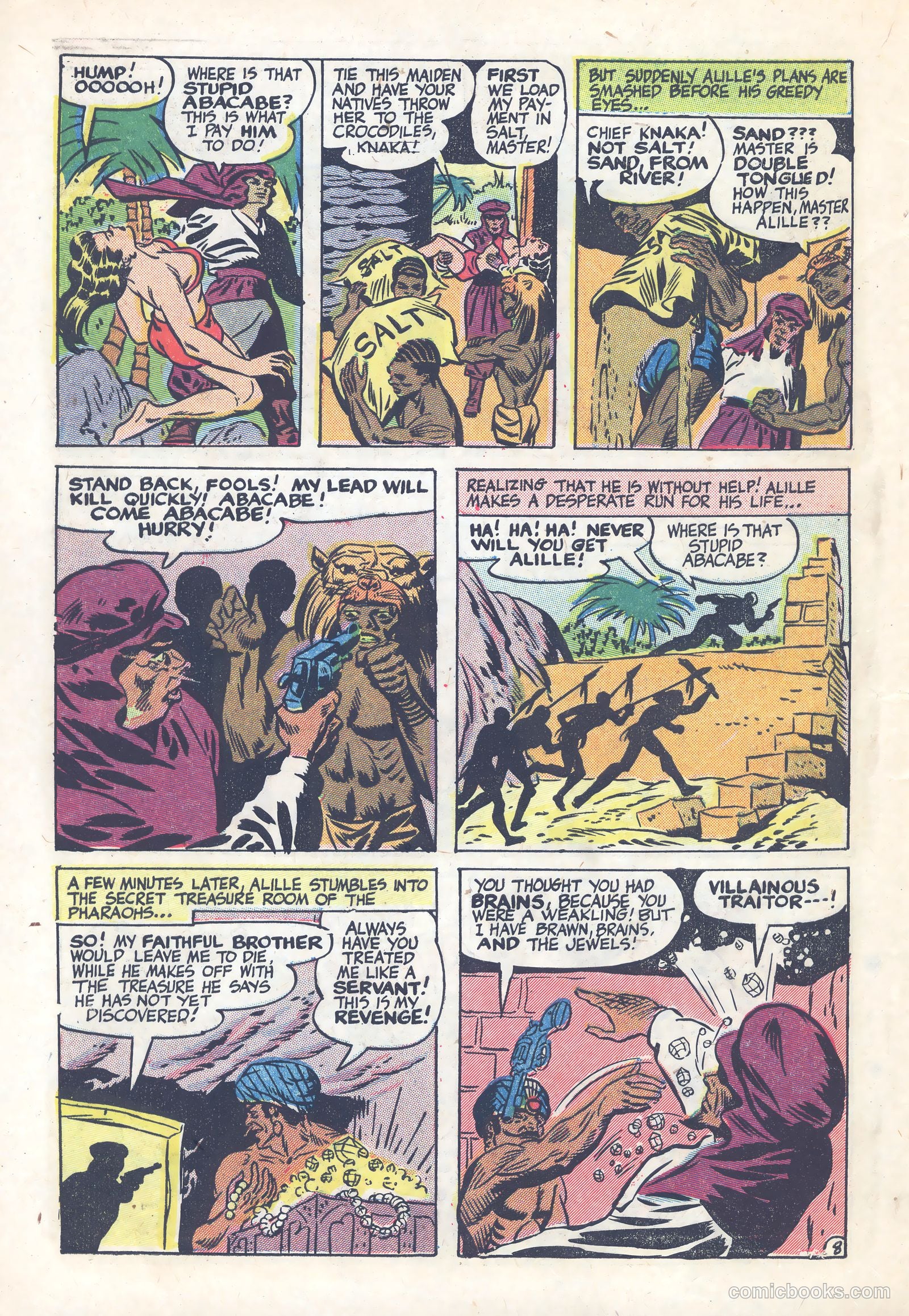 Terrors of the Jungle #21 (1953) — page 30 of 36