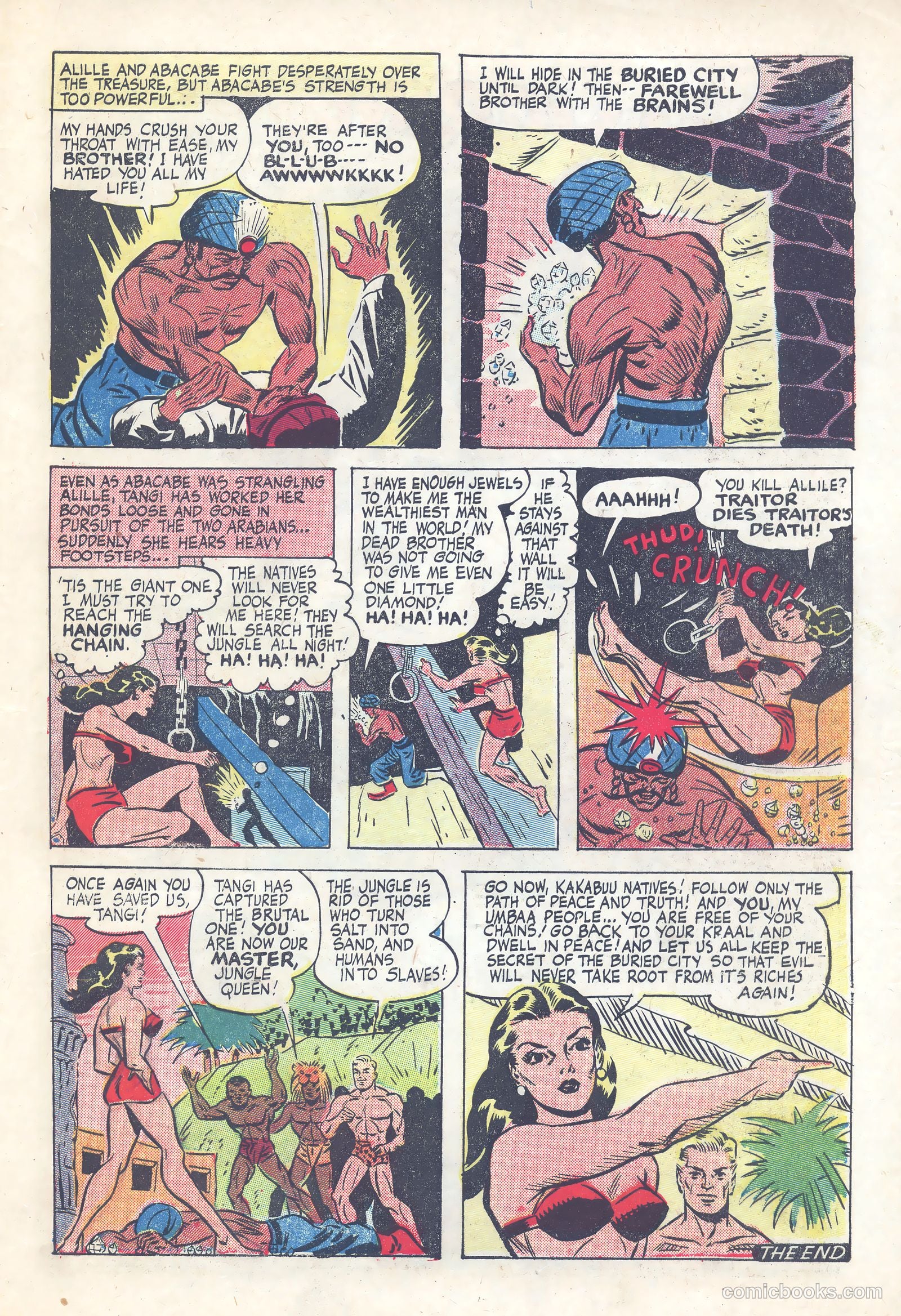 Terrors of the Jungle #21 (1953) — page 31 of 36